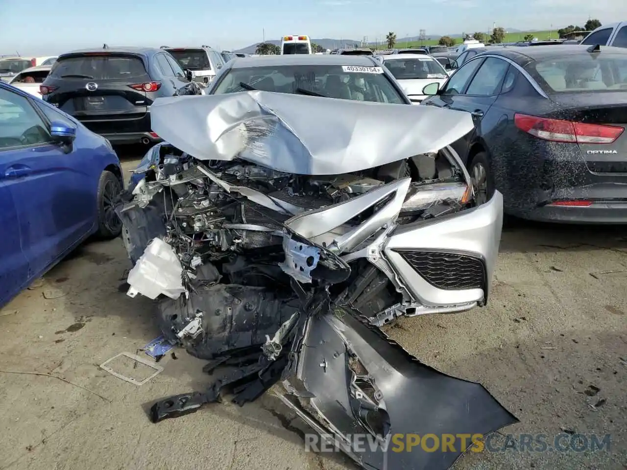 5 Photograph of a damaged car 4T1G31AK9MU025694 TOYOTA CAMRY 2021