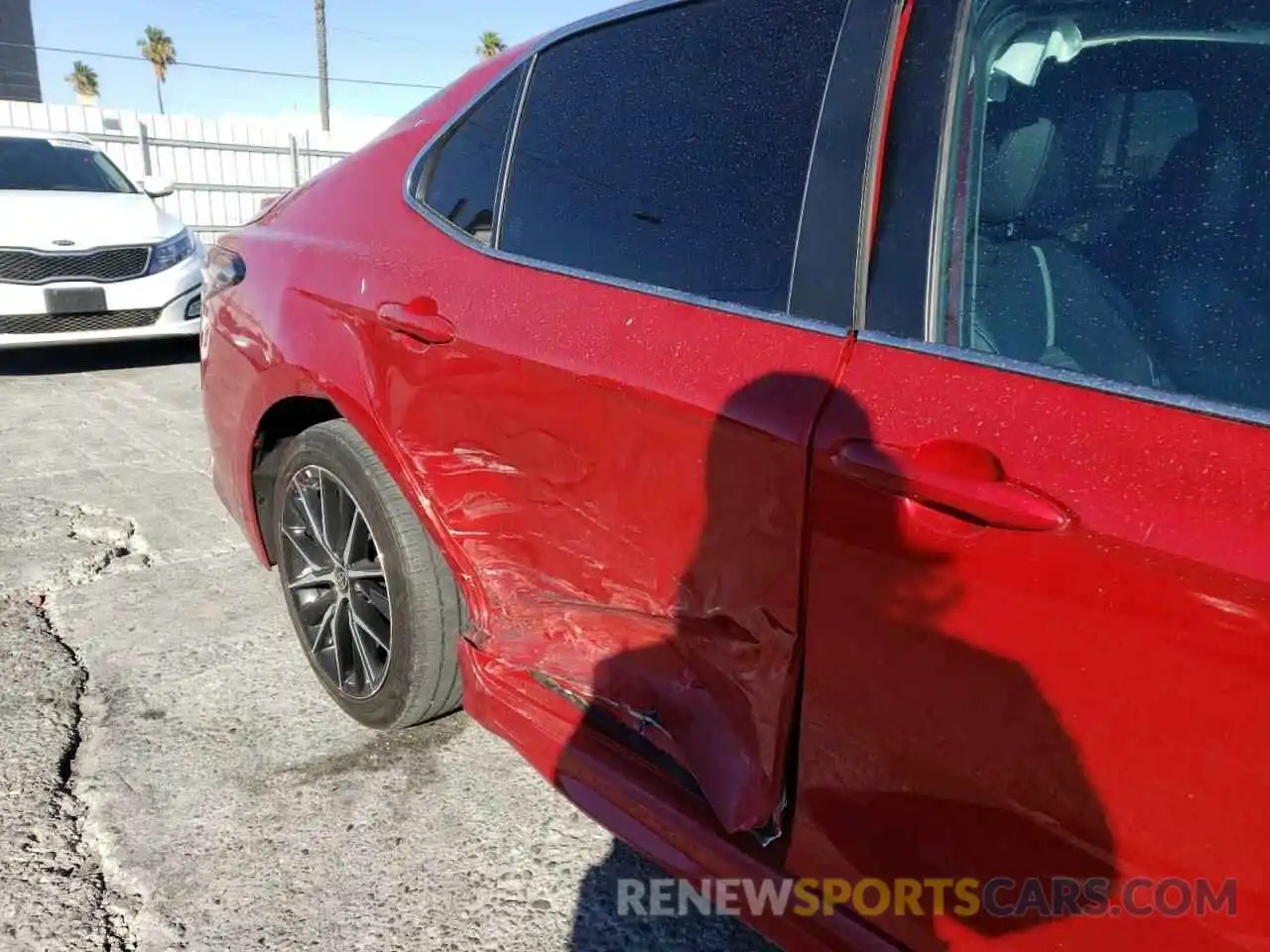 9 Photograph of a damaged car 4T1G31AK9MU028224 TOYOTA CAMRY 2021