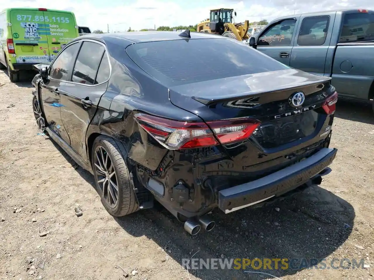 3 Photograph of a damaged car 4T1G31AK9MU031317 TOYOTA CAMRY 2021