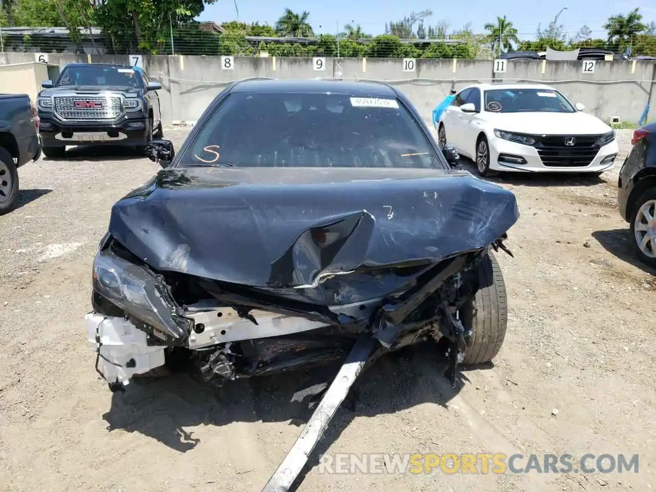 9 Photograph of a damaged car 4T1G31AK9MU031317 TOYOTA CAMRY 2021