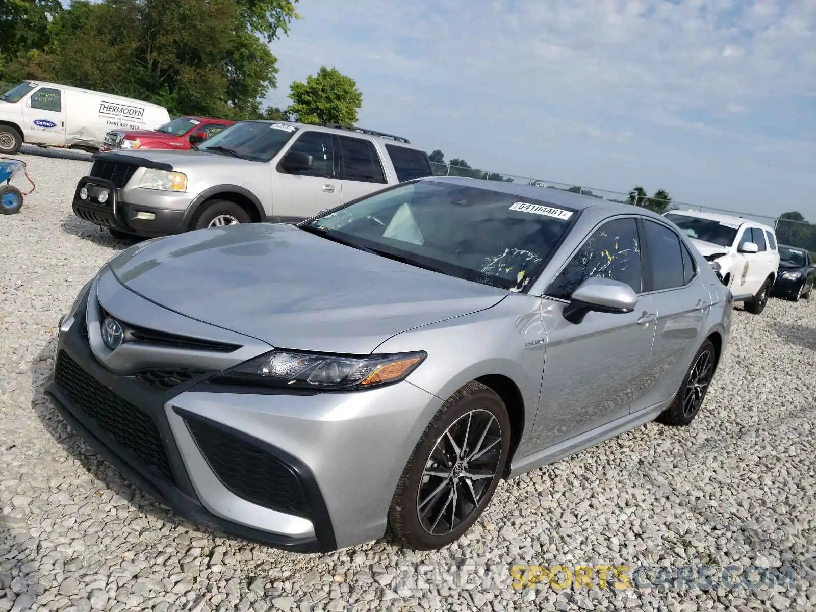 2 Photograph of a damaged car 4T1G31AK9MU546382 TOYOTA CAMRY 2021