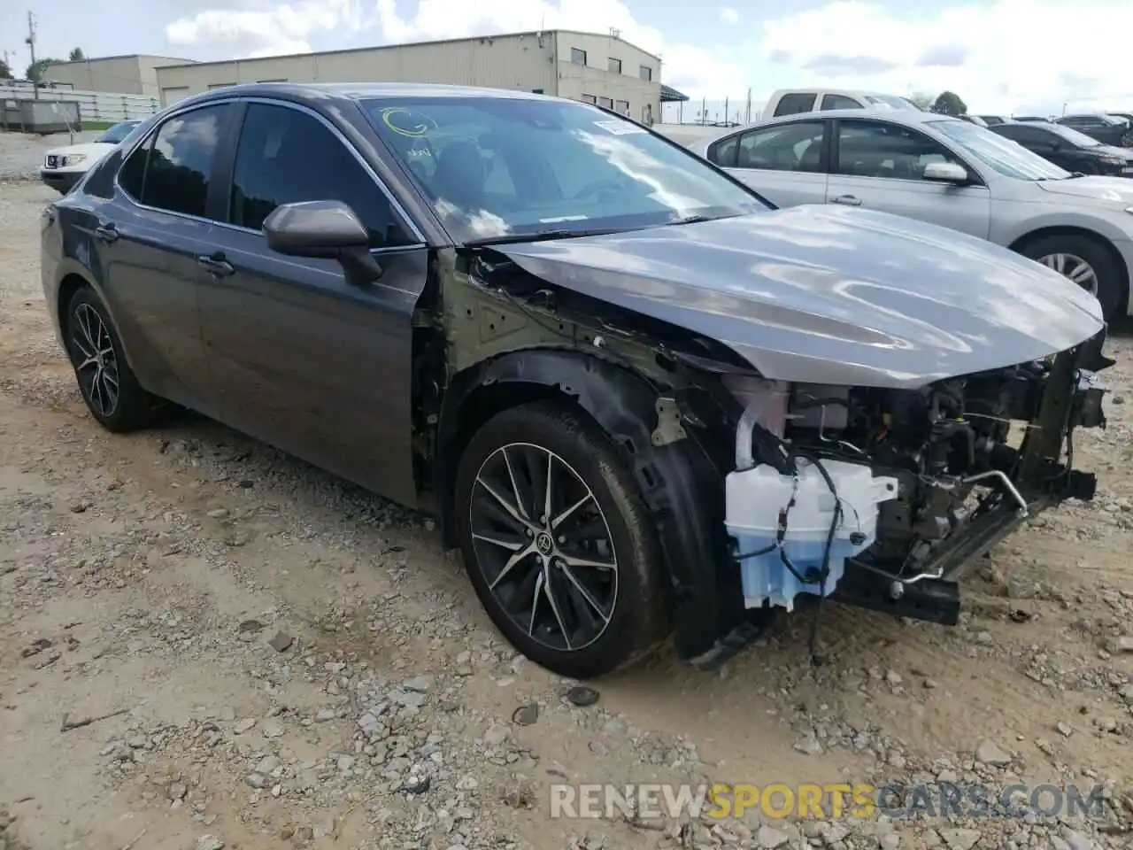 1 Photograph of a damaged car 4T1G31AK9MU551095 TOYOTA CAMRY 2021