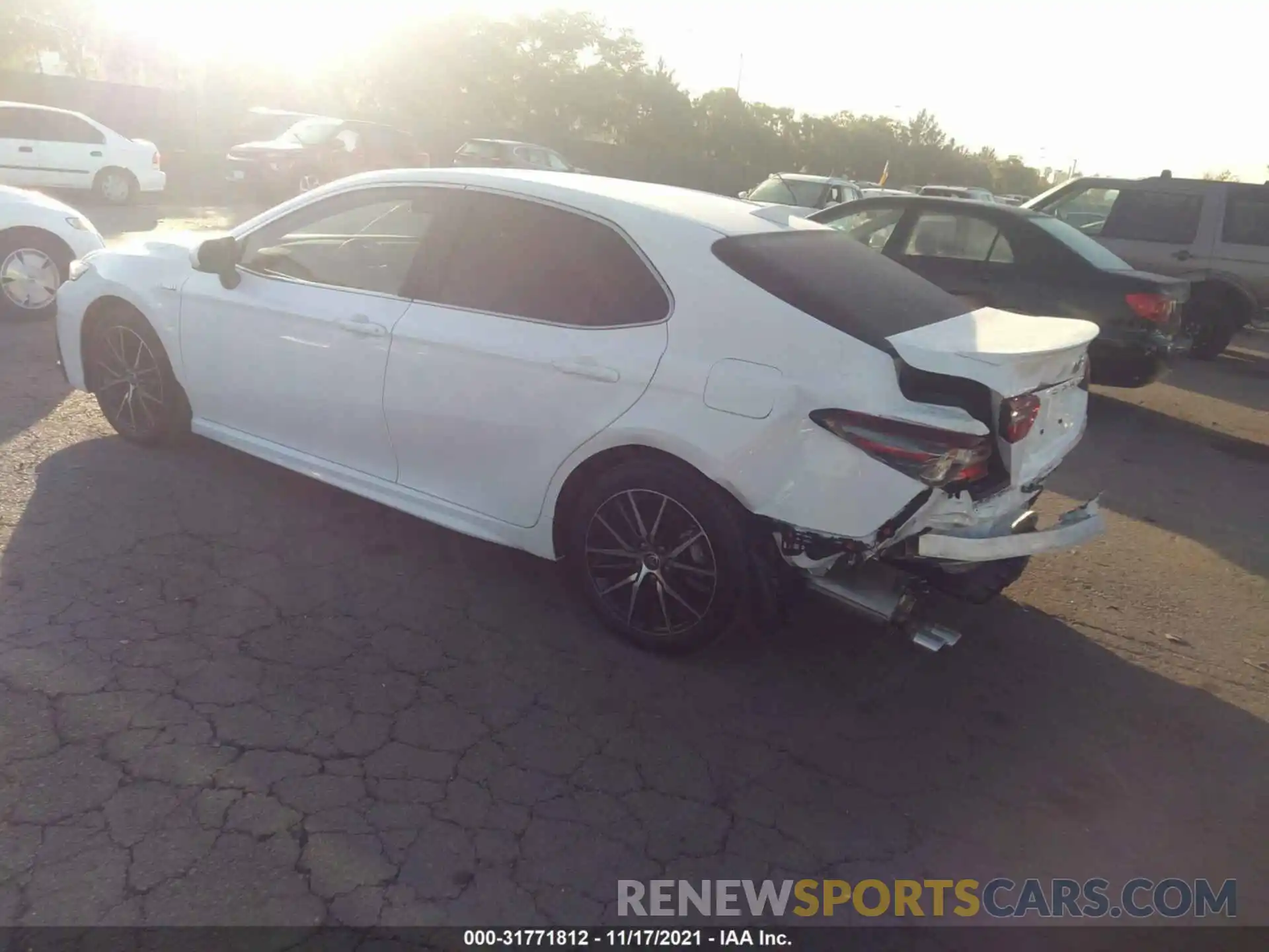 3 Photograph of a damaged car 4T1G31AK9MU562601 TOYOTA CAMRY 2021