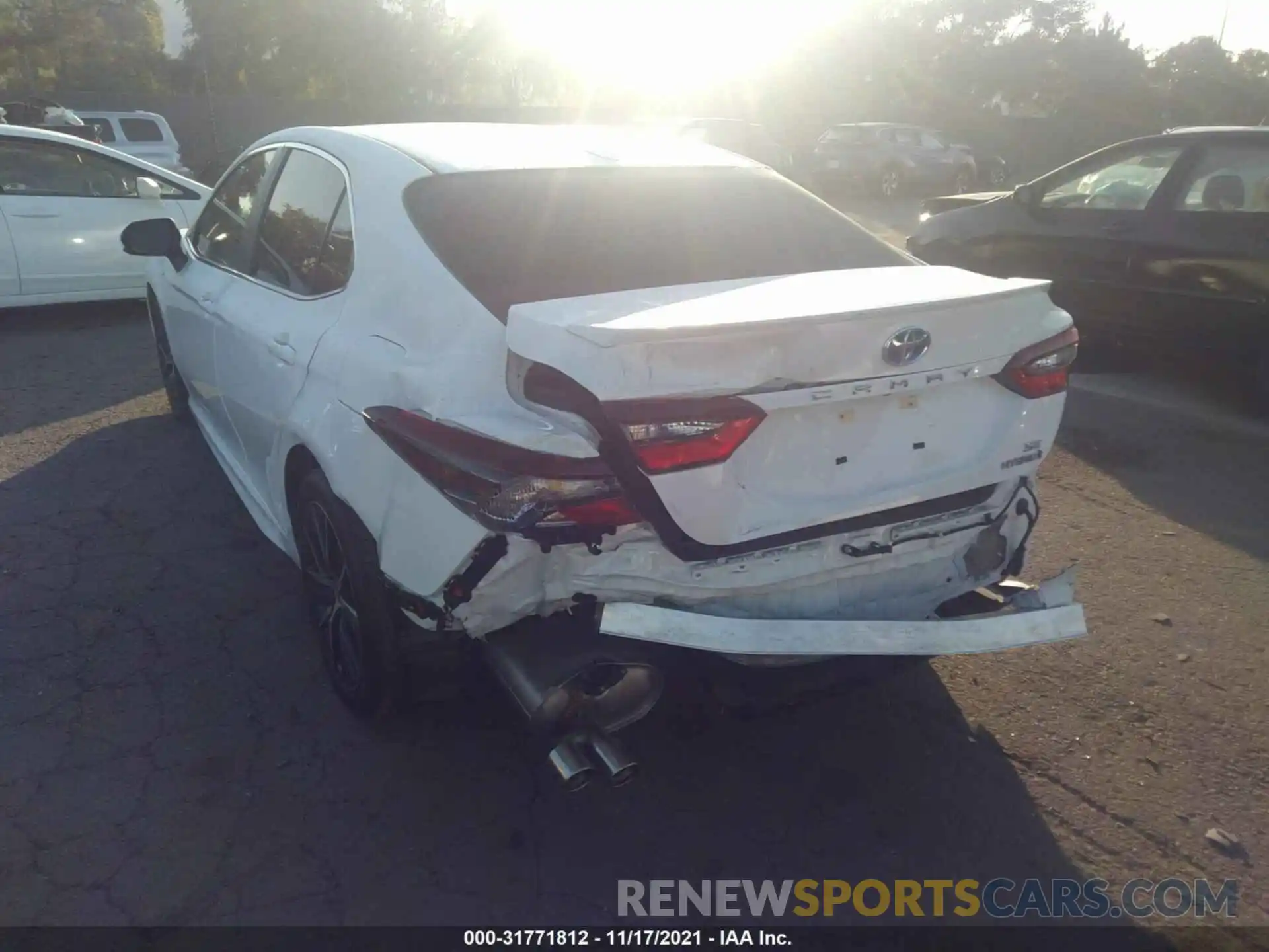 6 Photograph of a damaged car 4T1G31AK9MU562601 TOYOTA CAMRY 2021