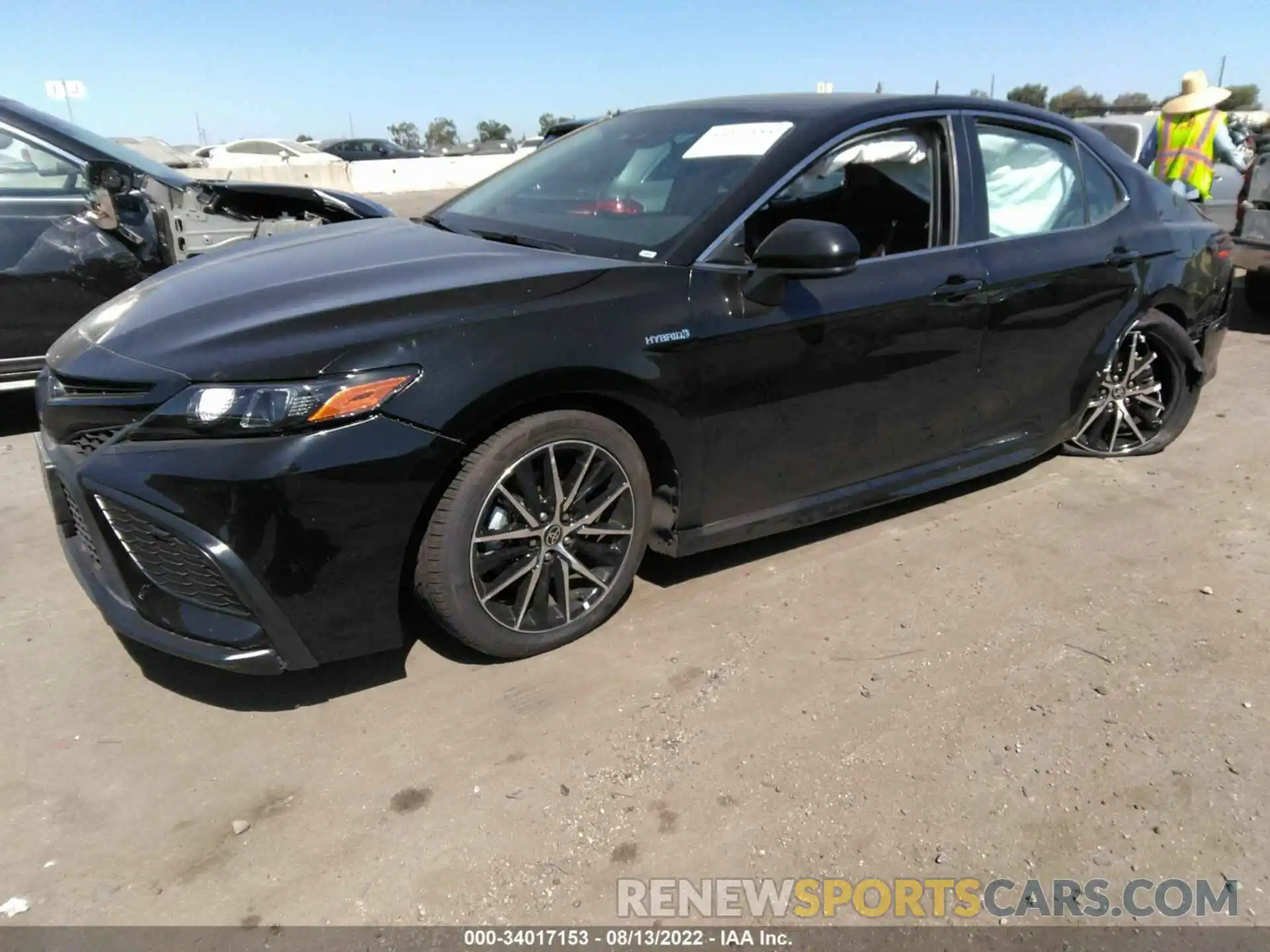 2 Photograph of a damaged car 4T1G31AKXMU025445 TOYOTA CAMRY 2021