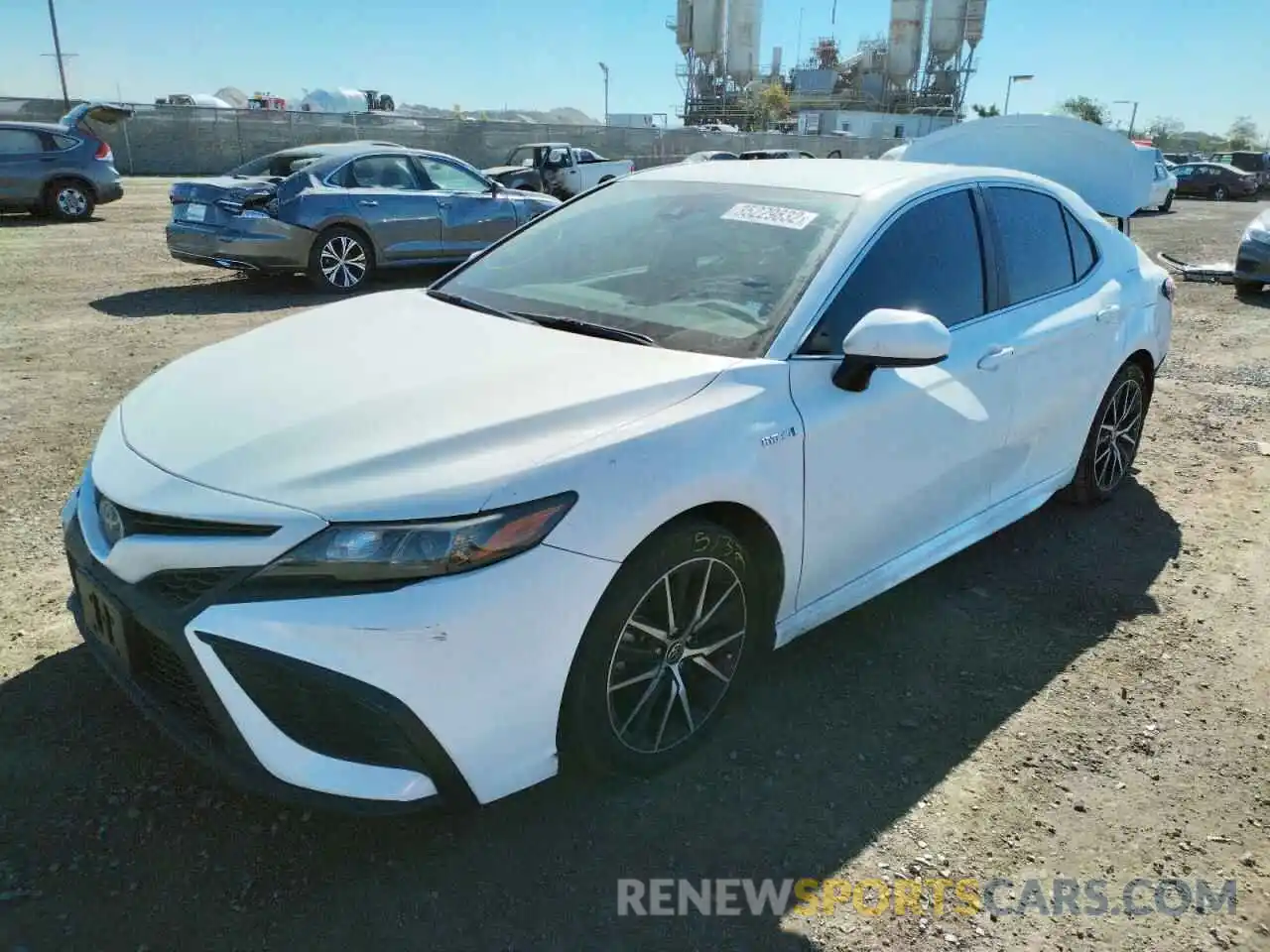 2 Photograph of a damaged car 4T1G31AKXMU026627 TOYOTA CAMRY 2021