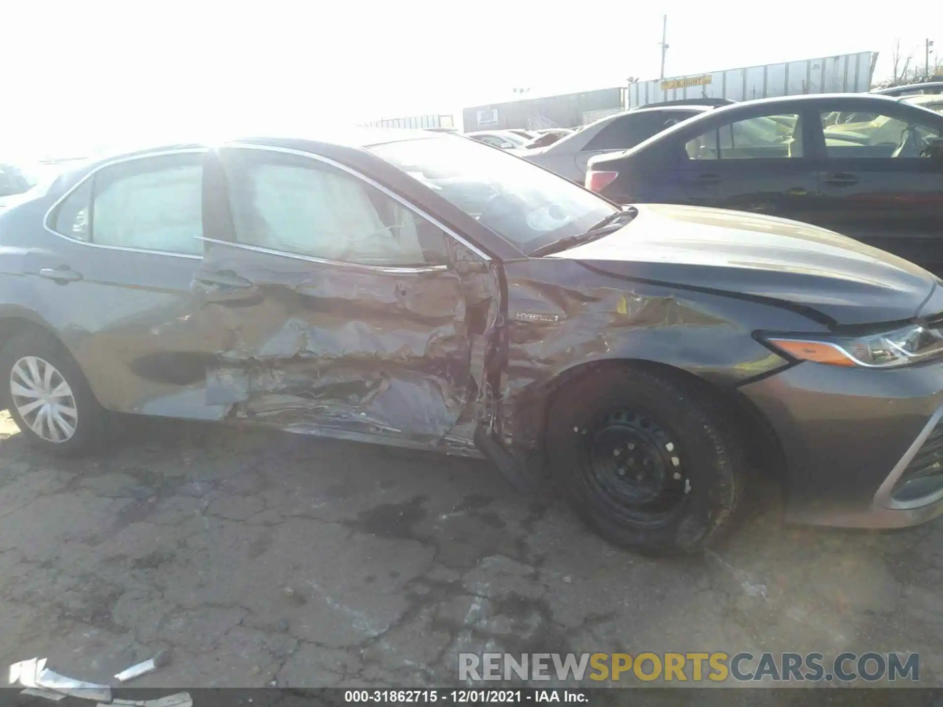 6 Photograph of a damaged car 4T1H31AK0MU553337 TOYOTA CAMRY 2021