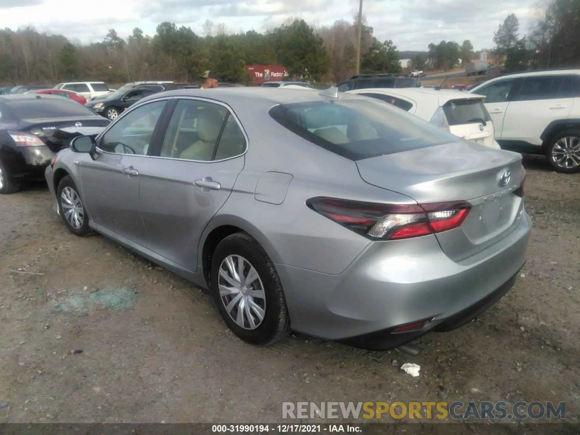 3 Photograph of a damaged car 4T1H31AK1MU027749 TOYOTA CAMRY 2021