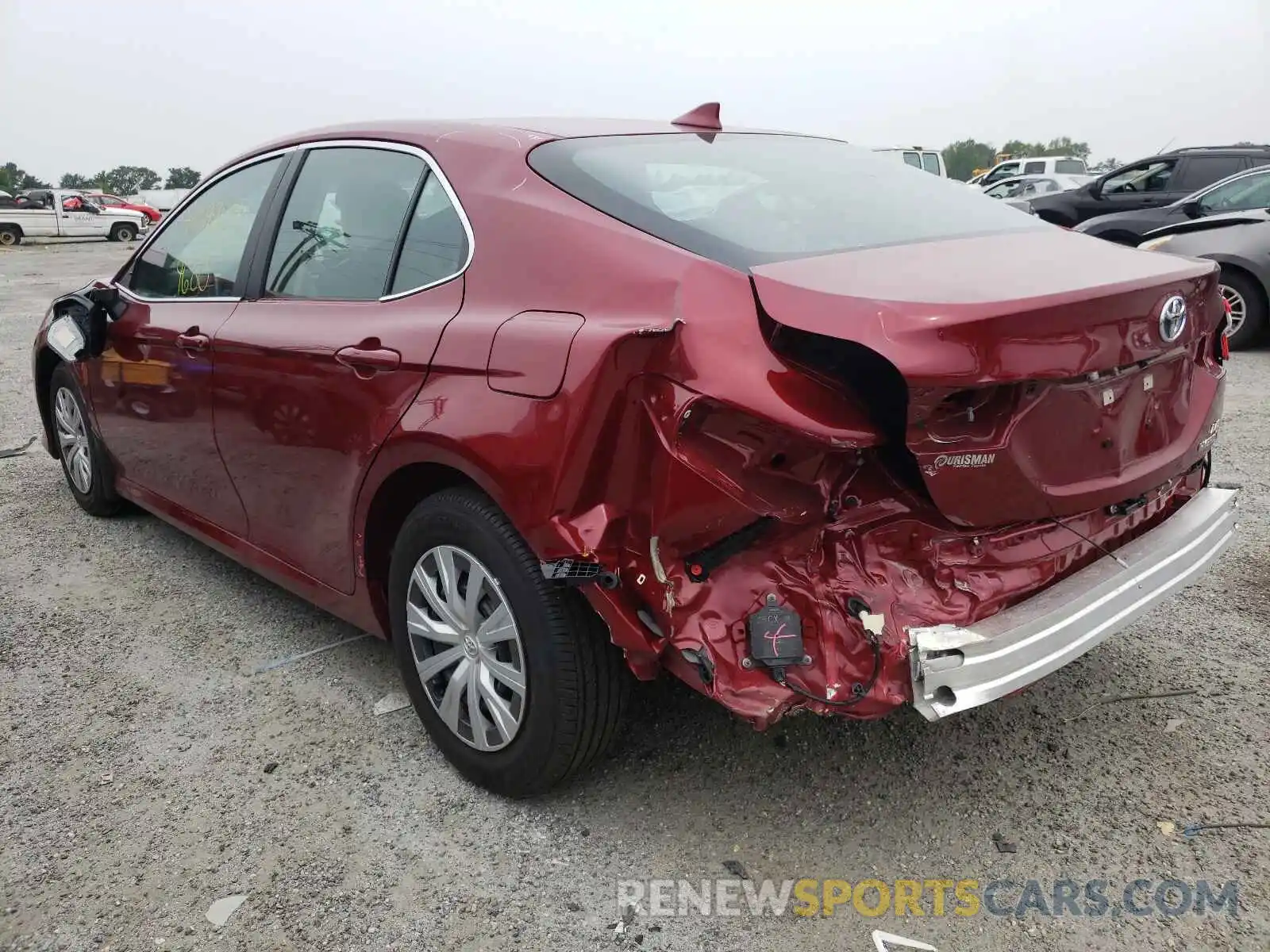 3 Photograph of a damaged car 4T1H31AK2MU020728 TOYOTA CAMRY 2021