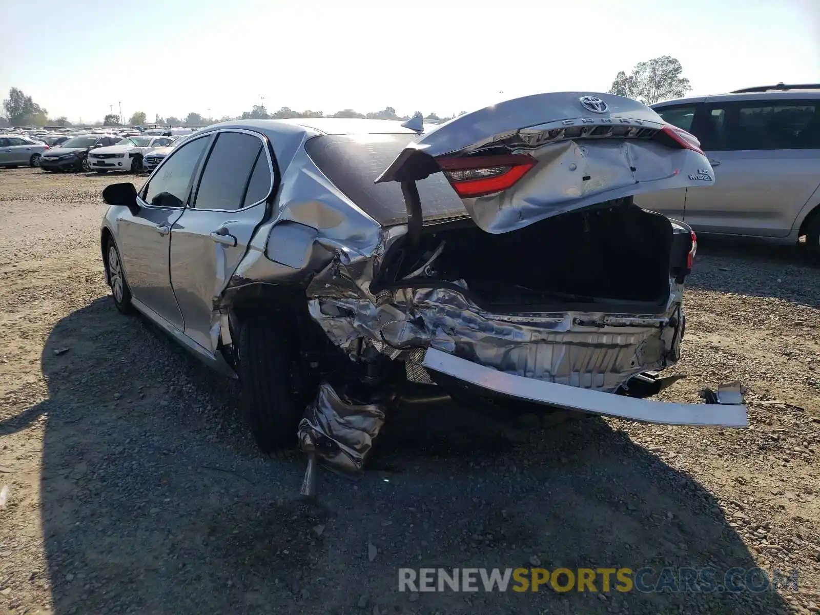 9 Photograph of a damaged car 4T1H31AK9MU566992 TOYOTA CAMRY 2021