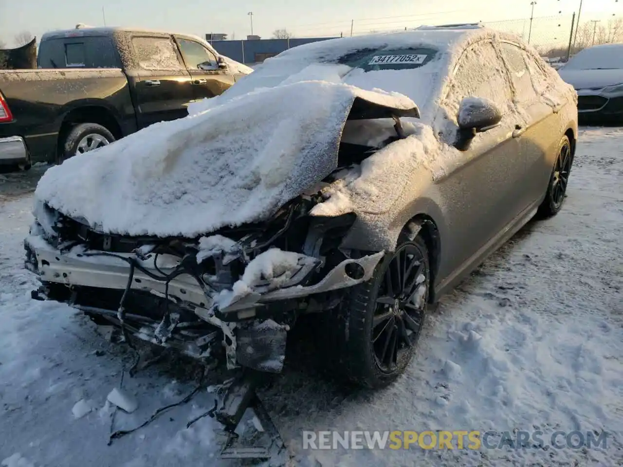 2 Photograph of a damaged car 4T1K31AK0MU548614 TOYOTA CAMRY 2021