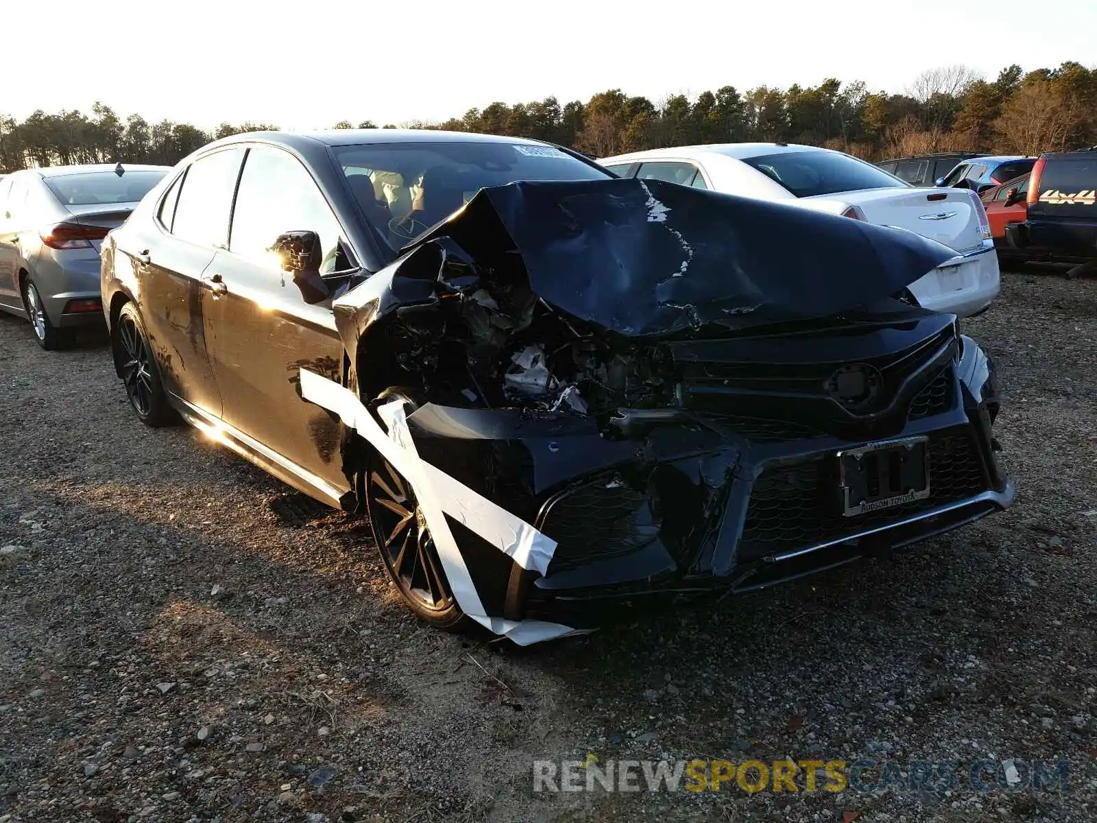 1 Photograph of a damaged car 4T1K31AK0MU551724 TOYOTA CAMRY 2021