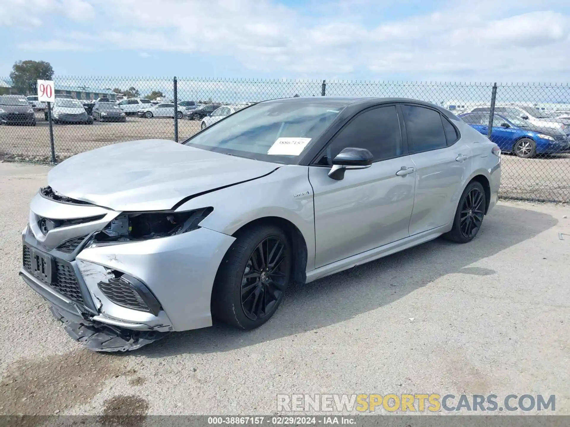 2 Photograph of a damaged car 4T1K31AK1MU020502 TOYOTA CAMRY 2021