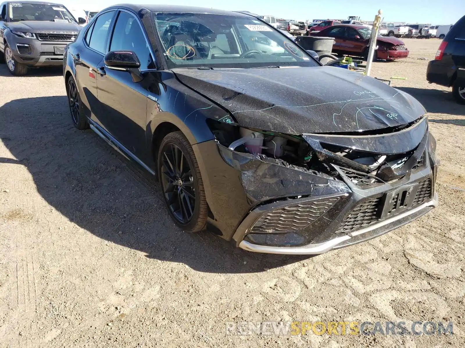 1 Photograph of a damaged car 4T1K31AK1MU024534 TOYOTA CAMRY 2021