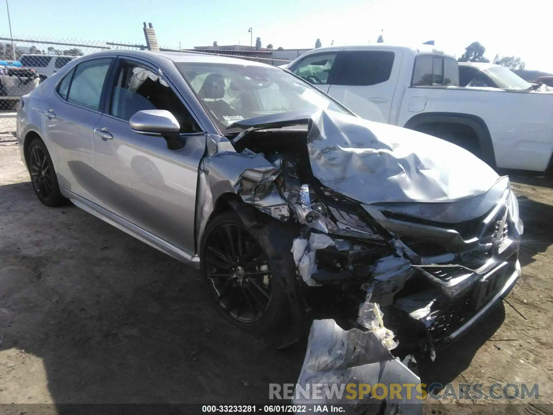 1 Photograph of a damaged car 4T1K31AK1MU025103 TOYOTA CAMRY 2021