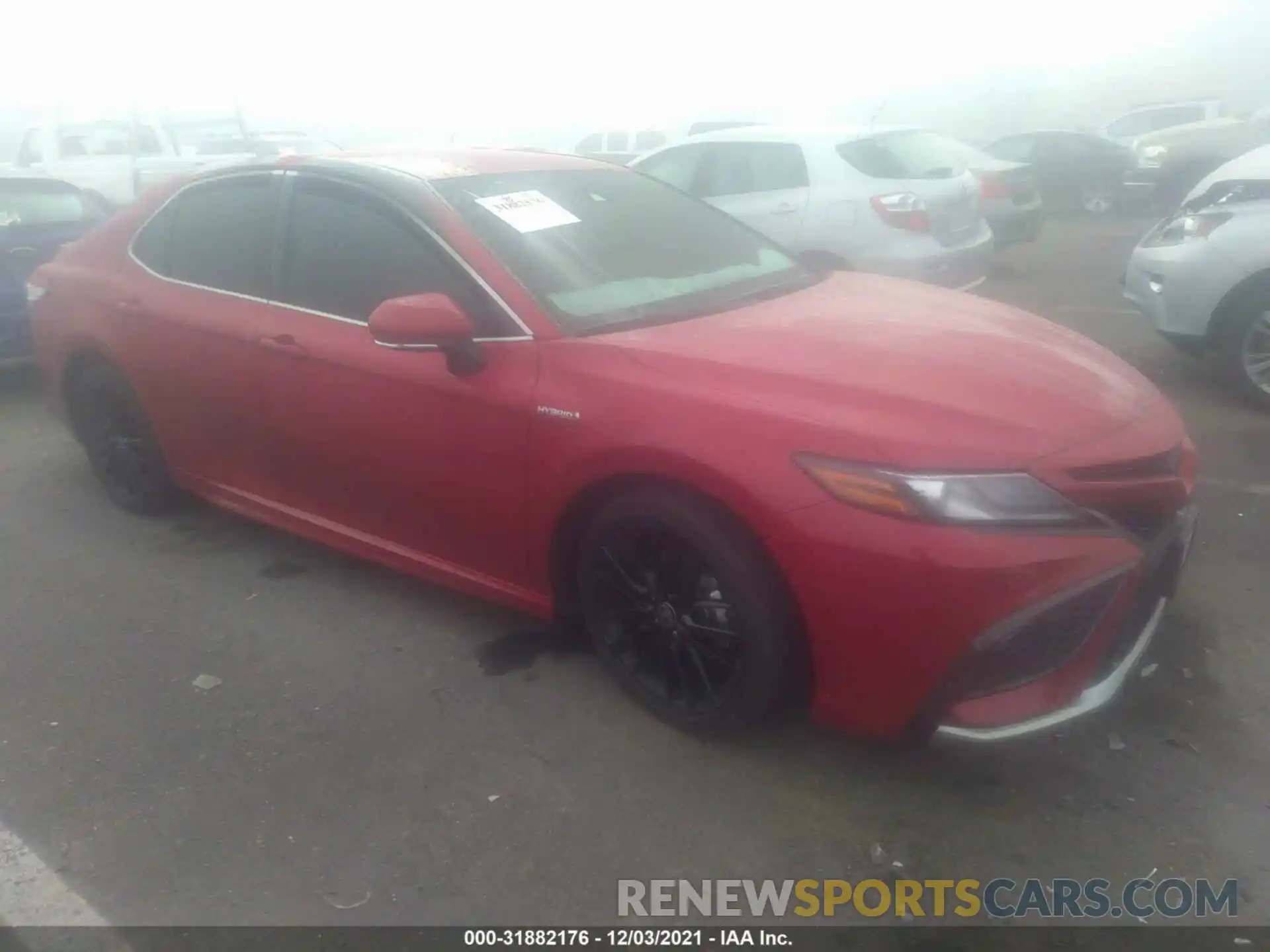 1 Photograph of a damaged car 4T1K31AK1MU025974 TOYOTA CAMRY 2021