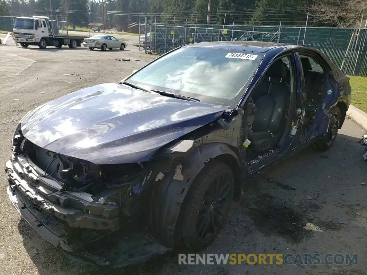 2 Photograph of a damaged car 4T1K31AK1MU552882 TOYOTA CAMRY 2021