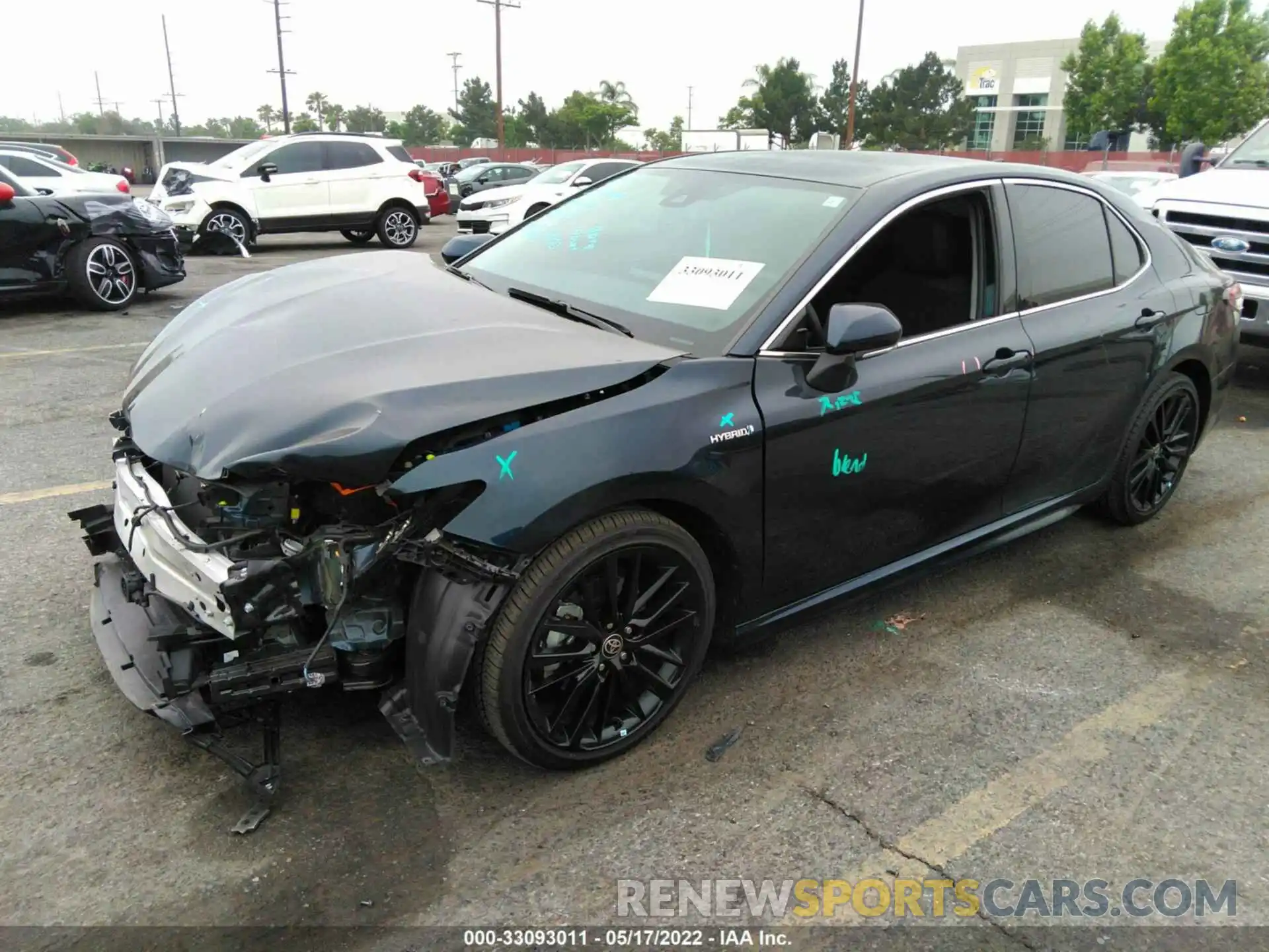 2 Photograph of a damaged car 4T1K31AK1MU559539 TOYOTA CAMRY 2021