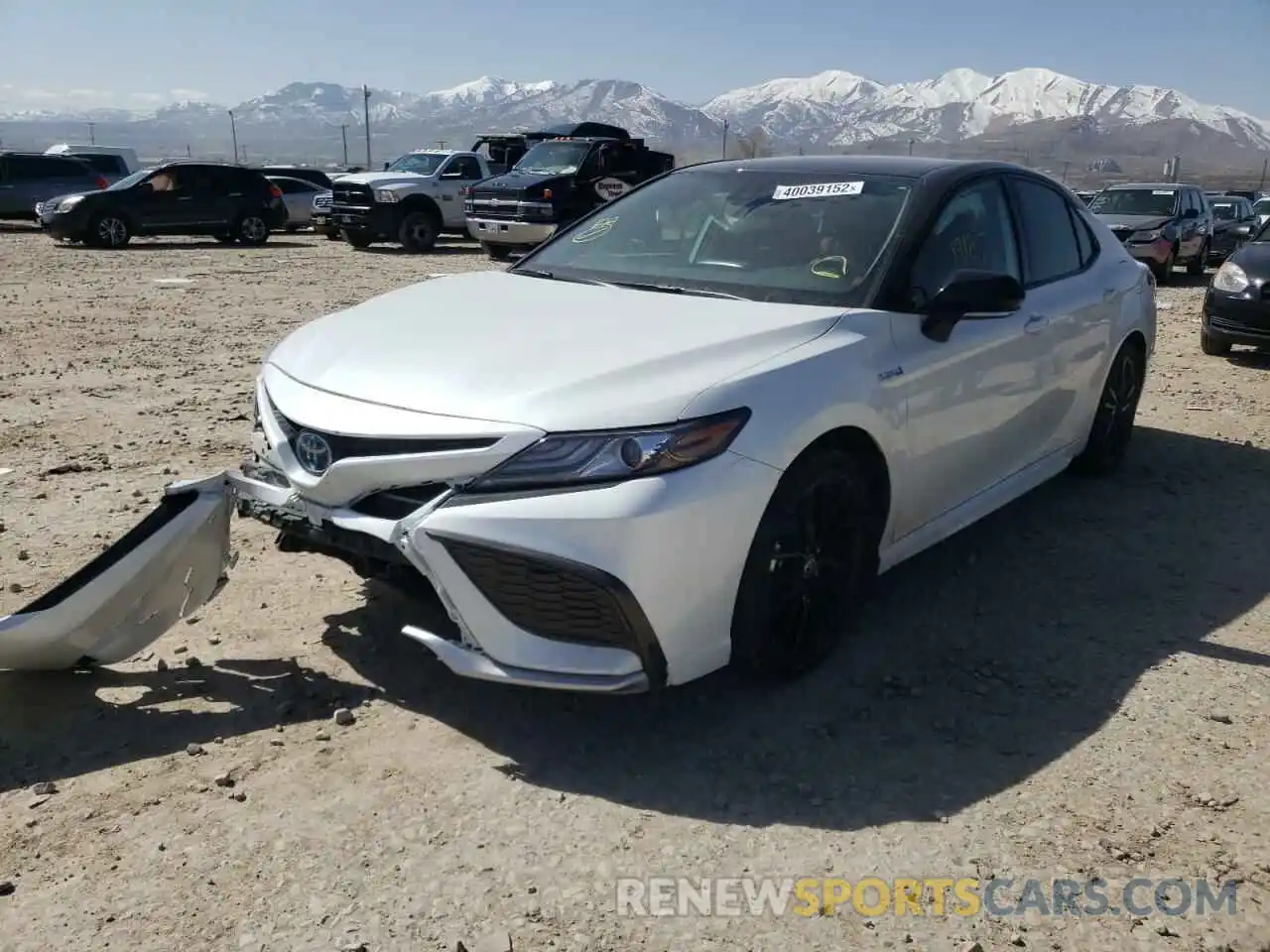 2 Photograph of a damaged car 4T1K31AK2MU020556 TOYOTA CAMRY 2021