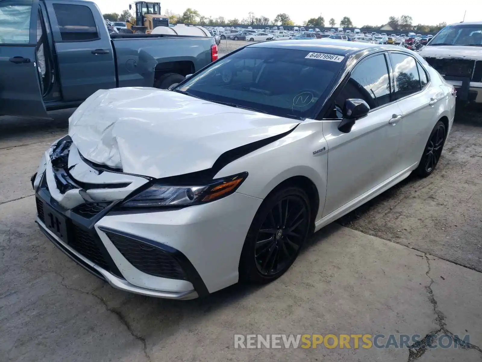 2 Photograph of a damaged car 4T1K31AK2MU021674 TOYOTA CAMRY 2021