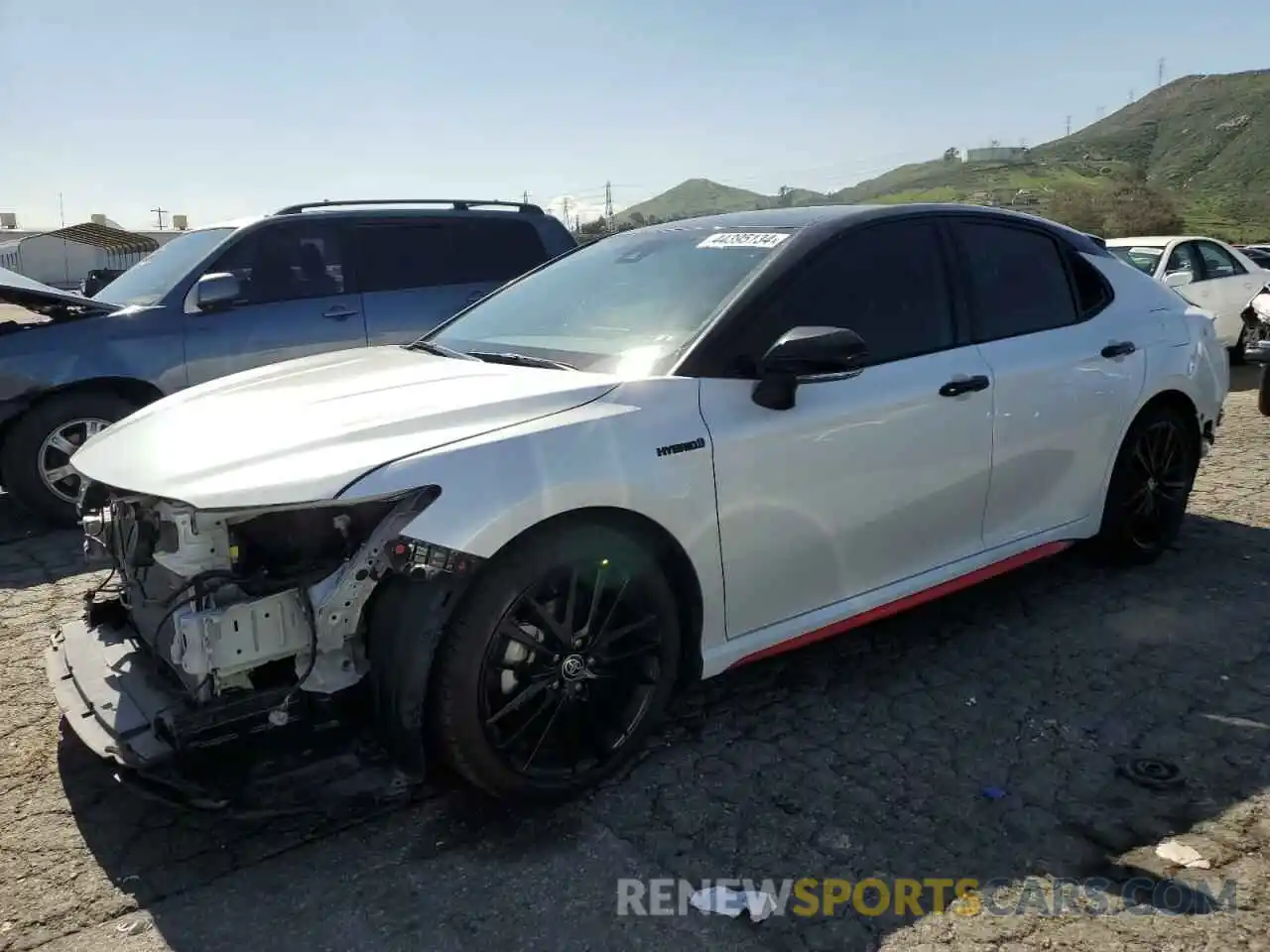 1 Photograph of a damaged car 4T1K31AK2MU029080 TOYOTA CAMRY 2021