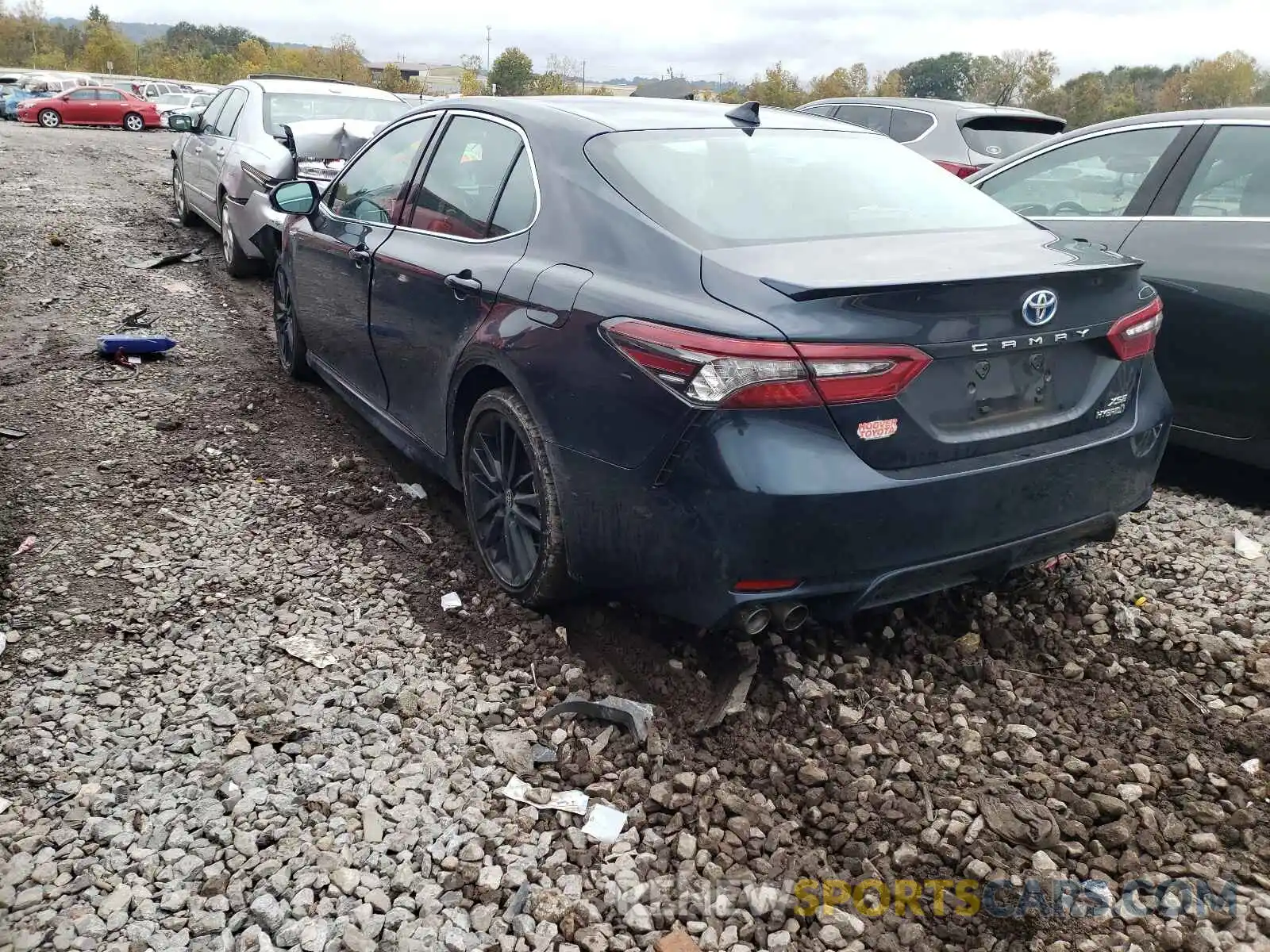 3 Photograph of a damaged car 4T1K31AK3MU026334 TOYOTA CAMRY 2021