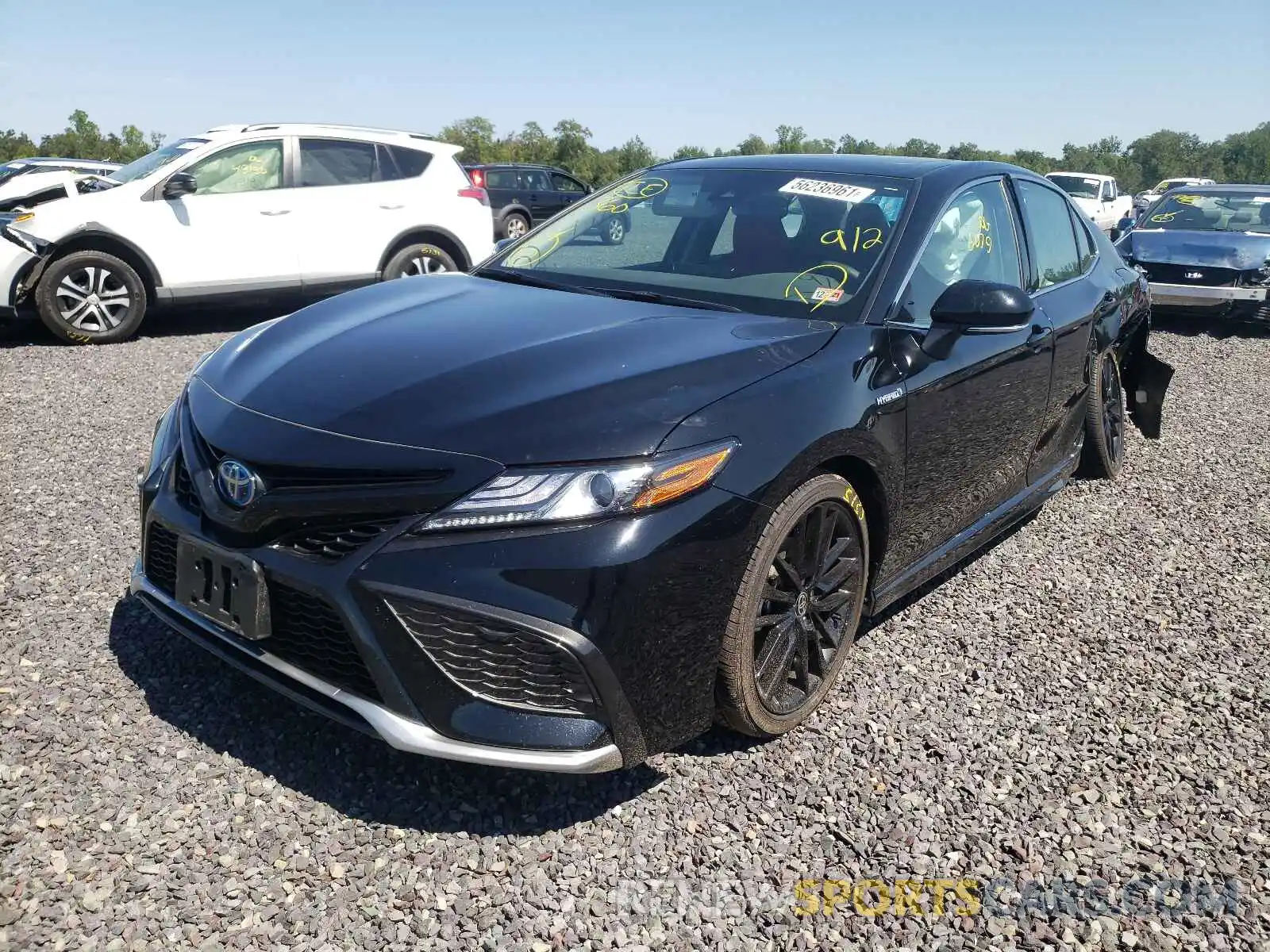 2 Photograph of a damaged car 4T1K31AK3MU546503 TOYOTA CAMRY 2021