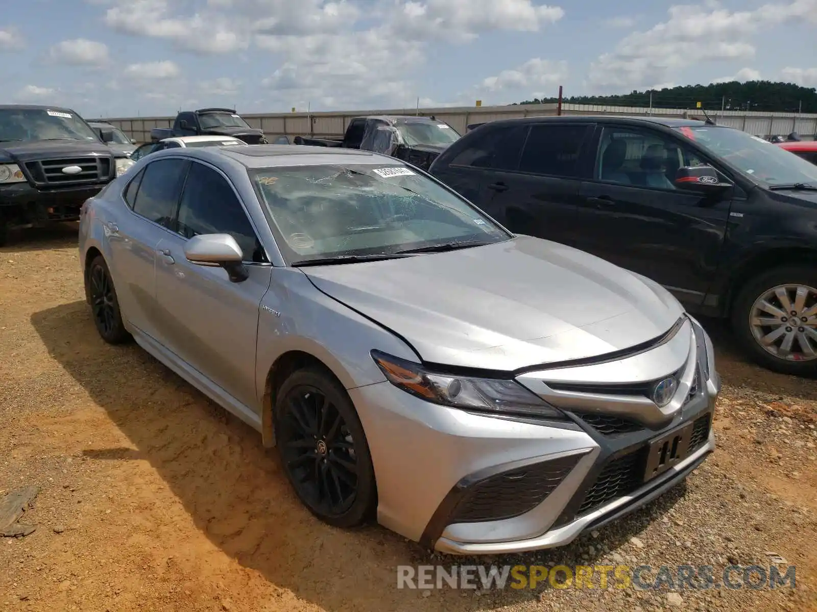 1 Photograph of a damaged car 4T1K31AK3MU553581 TOYOTA CAMRY 2021