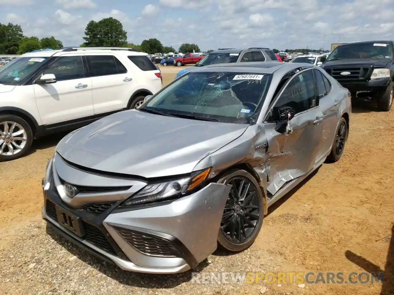 2 Photograph of a damaged car 4T1K31AK3MU553581 TOYOTA CAMRY 2021