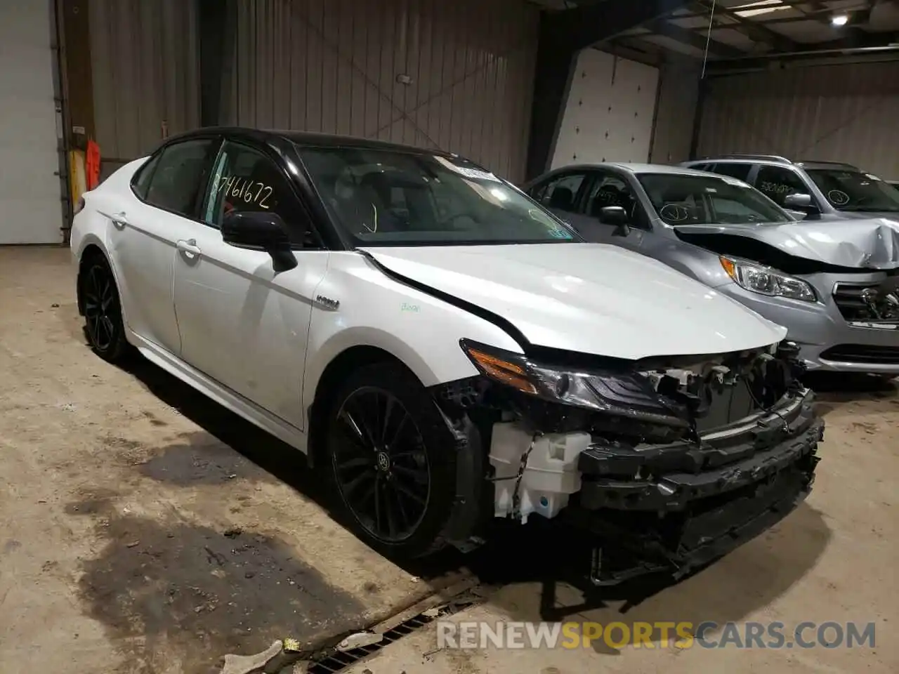 1 Photograph of a damaged car 4T1K31AK4MU022535 TOYOTA CAMRY 2021