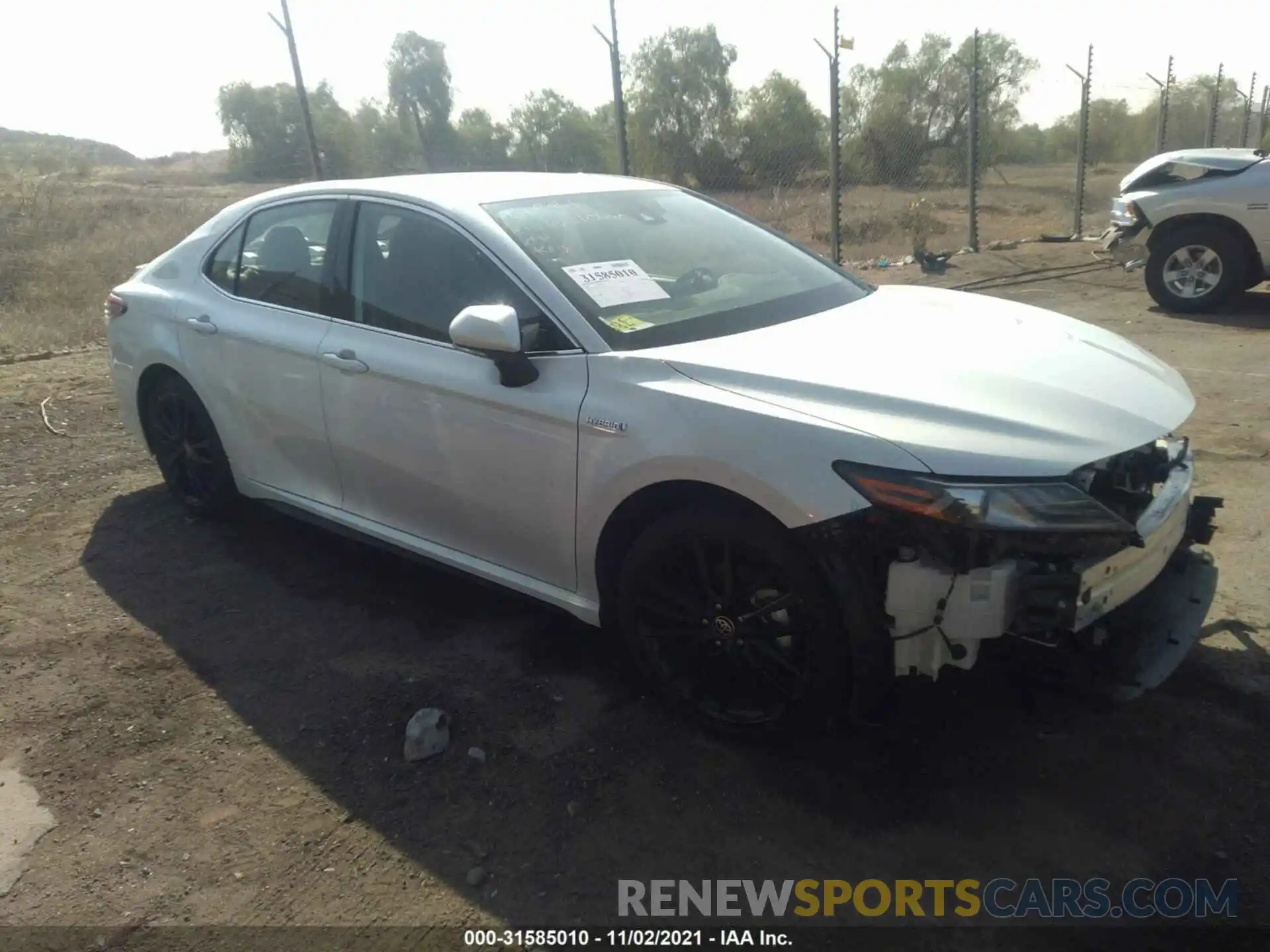 1 Photograph of a damaged car 4T1K31AK4MU548759 TOYOTA CAMRY 2021