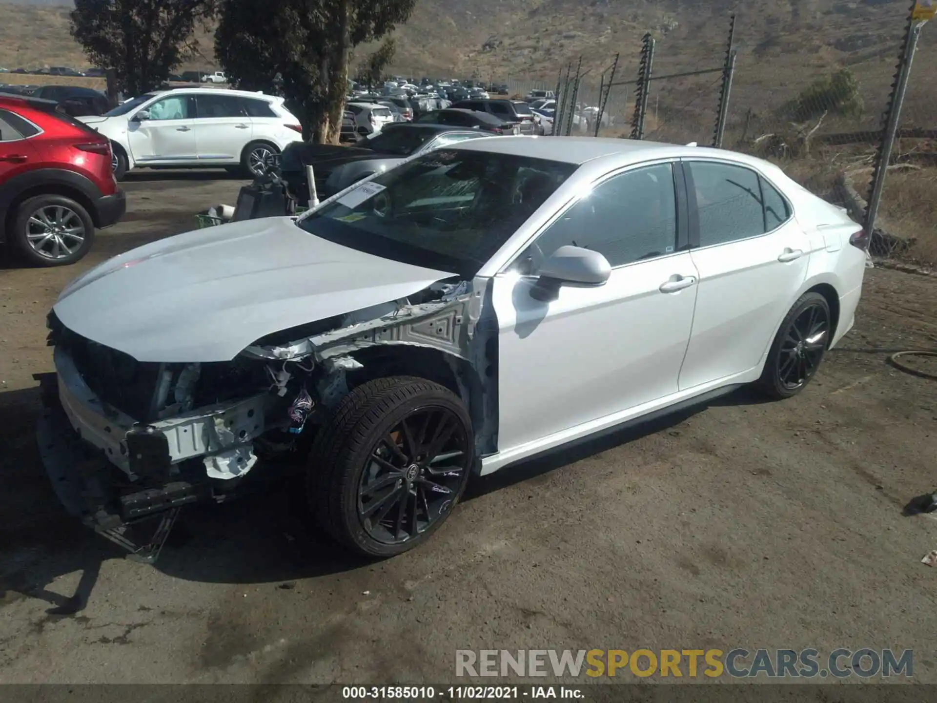 2 Photograph of a damaged car 4T1K31AK4MU548759 TOYOTA CAMRY 2021