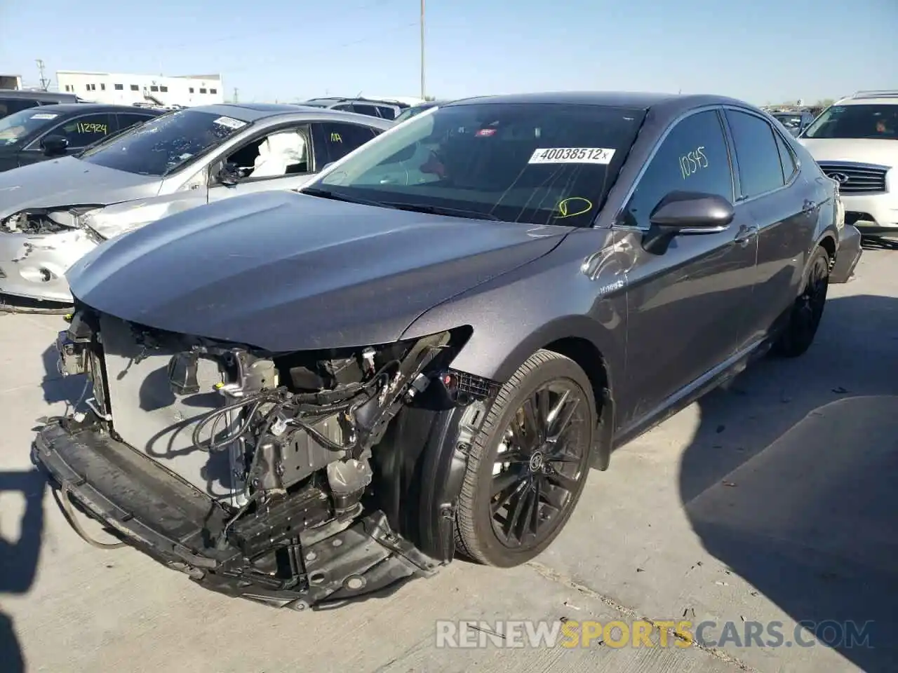 2 Photograph of a damaged car 4T1K31AK4MU565206 TOYOTA CAMRY 2021