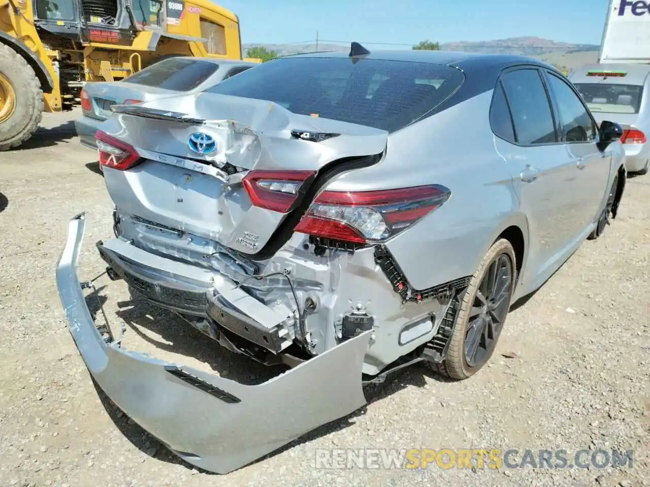 4 Фотография поврежденного автомобиля 4T1K31AK5MU021264 TOYOTA CAMRY 2021