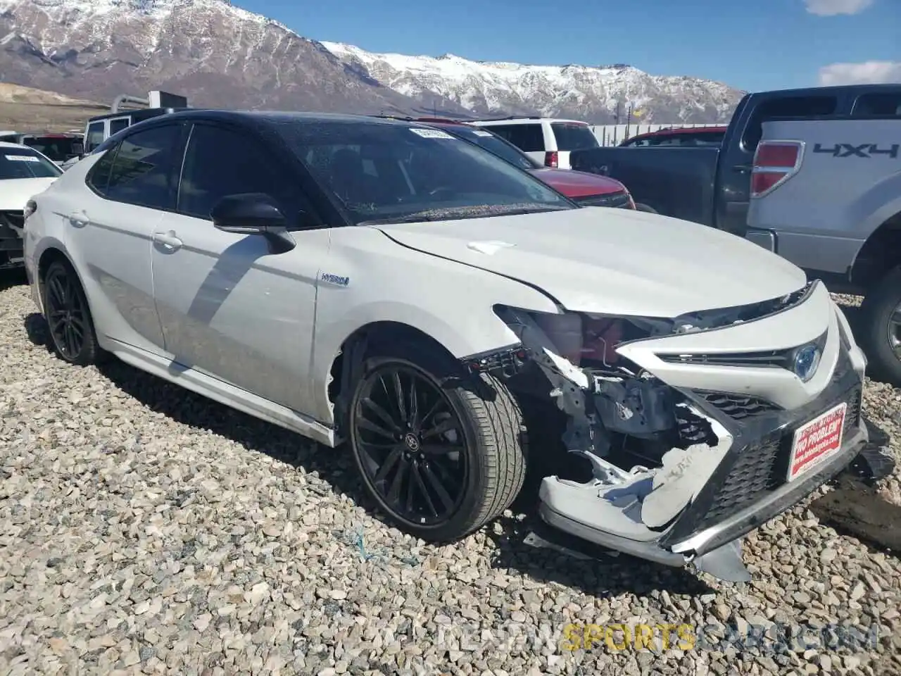 1 Photograph of a damaged car 4T1K31AK5MU025878 TOYOTA CAMRY 2021