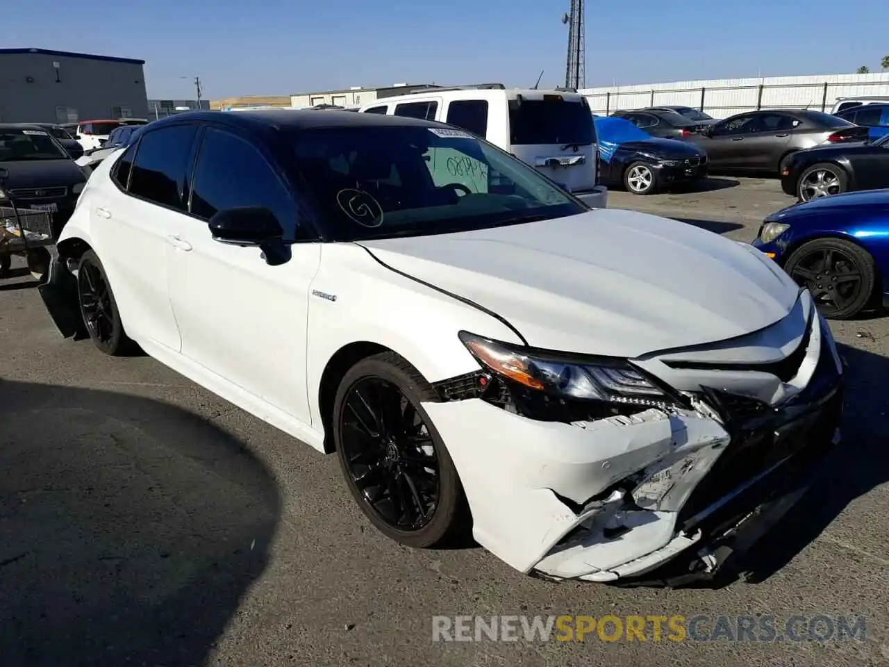 1 Photograph of a damaged car 4T1K31AK5MU027291 TOYOTA CAMRY 2021