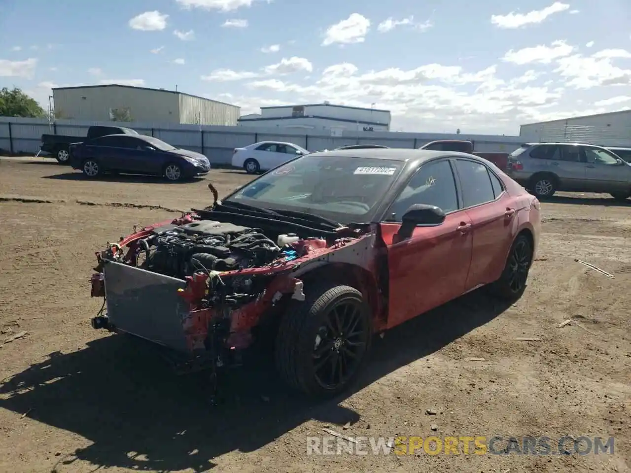 2 Photograph of a damaged car 4T1K31AK5MU028909 TOYOTA CAMRY 2021