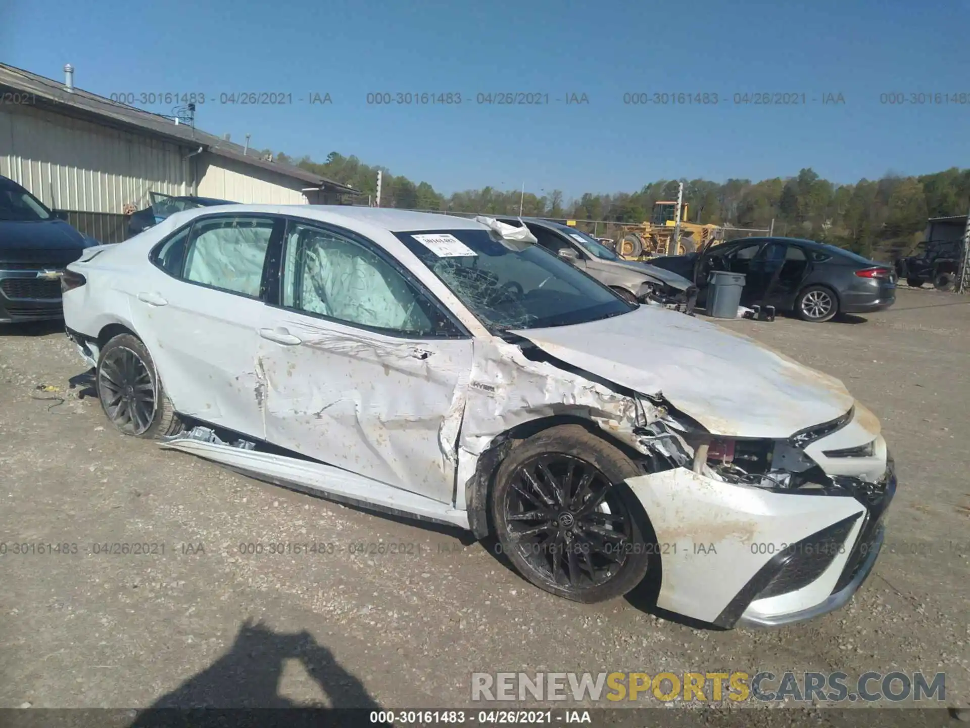 1 Photograph of a damaged car 4T1K31AK5MU551508 TOYOTA CAMRY 2021