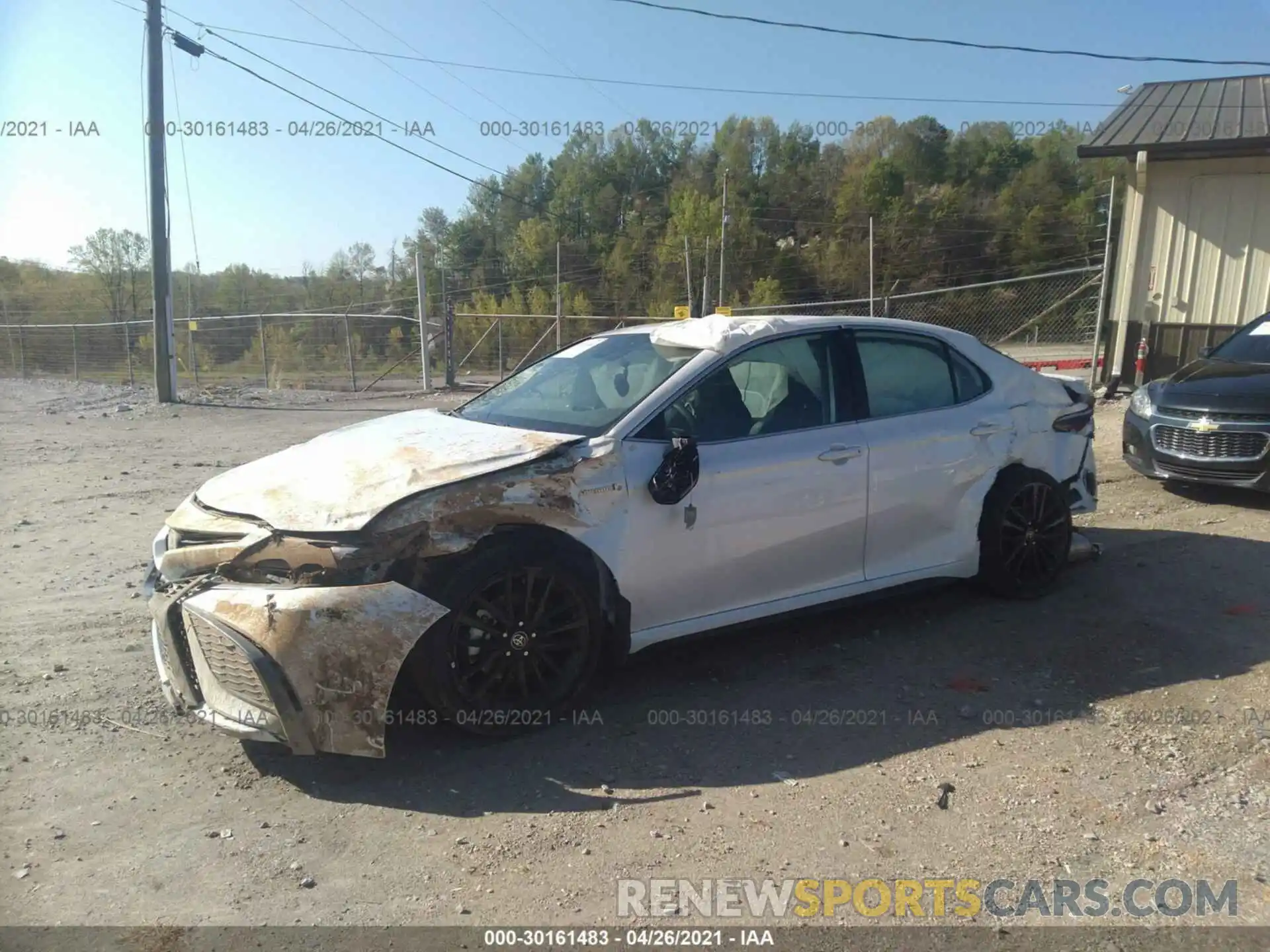 2 Photograph of a damaged car 4T1K31AK5MU551508 TOYOTA CAMRY 2021