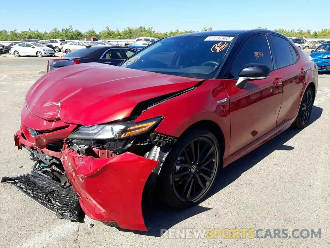 2 Photograph of a damaged car 4T1K31AK6MU028417 TOYOTA CAMRY 2021