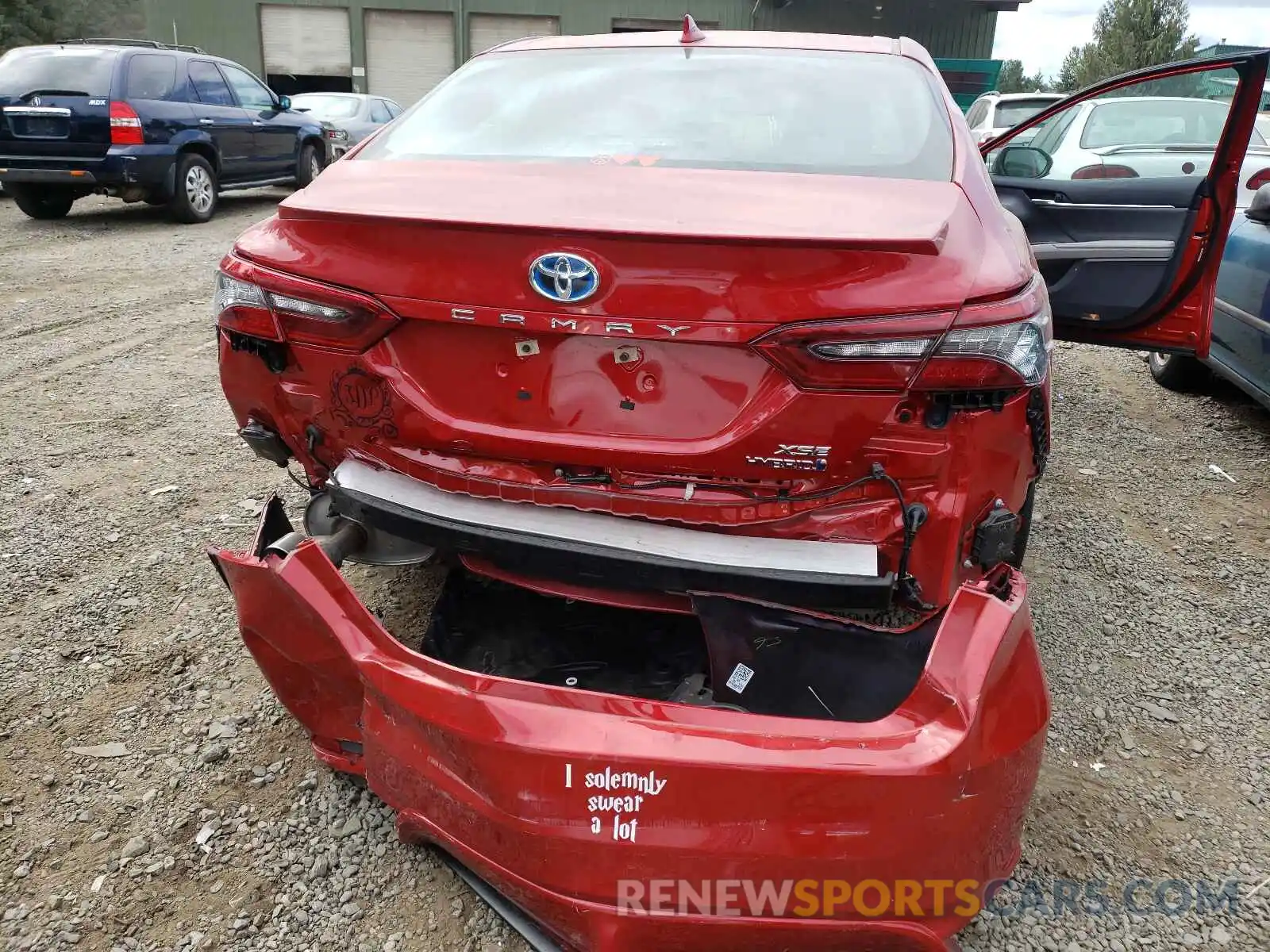 9 Photograph of a damaged car 4T1K31AK7MU020312 TOYOTA CAMRY 2021