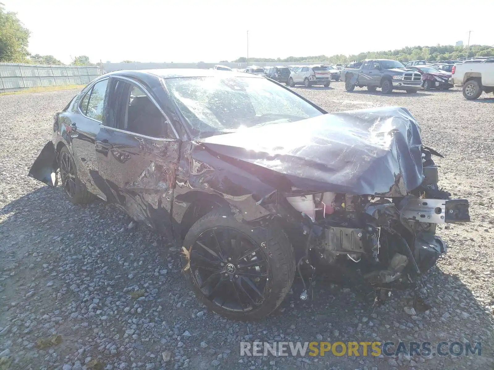 1 Photograph of a damaged car 4T1K31AK7MU023078 TOYOTA CAMRY 2021