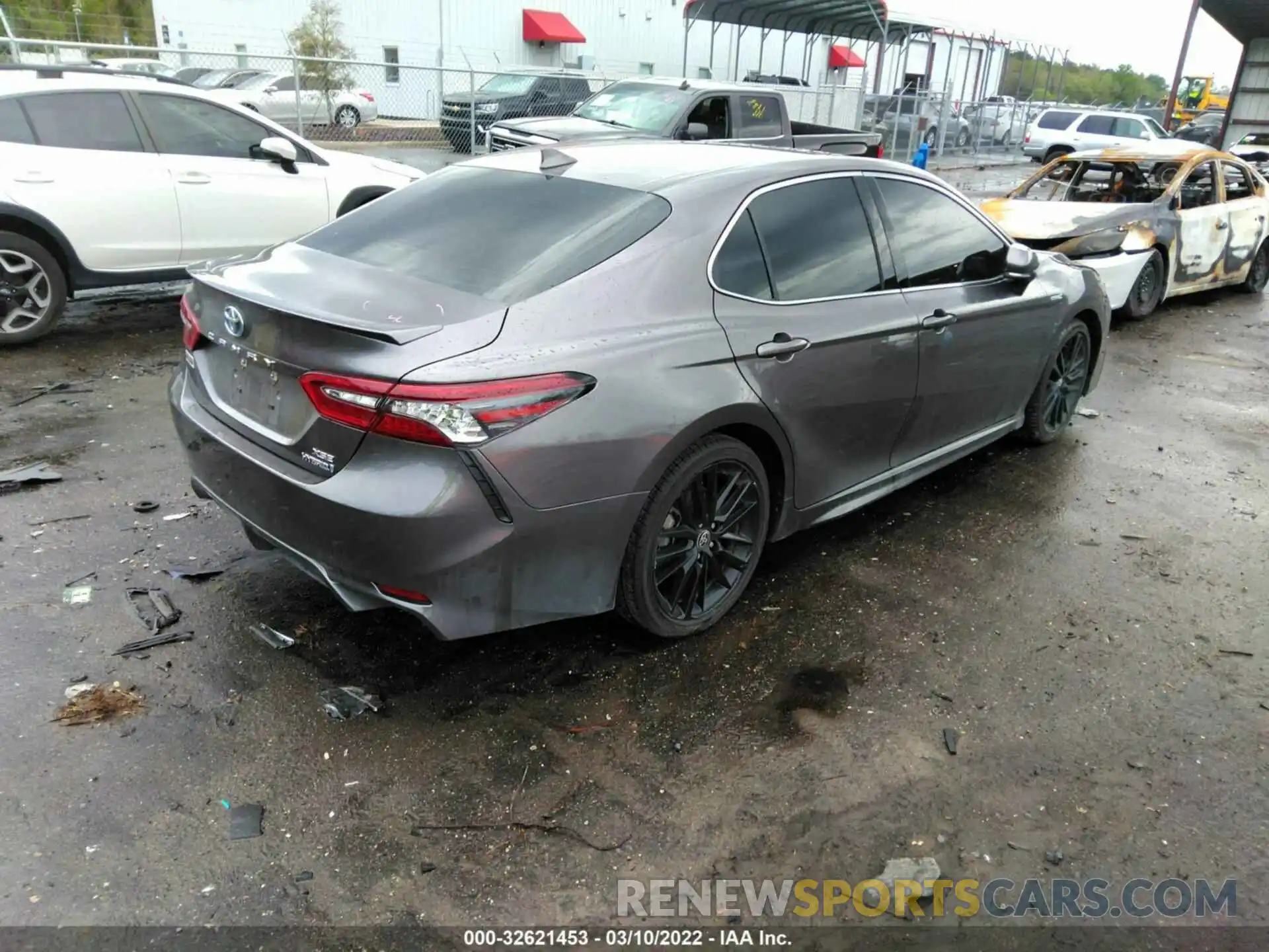 4 Фотография поврежденного автомобиля 4T1K31AK7MU023842 TOYOTA CAMRY 2021