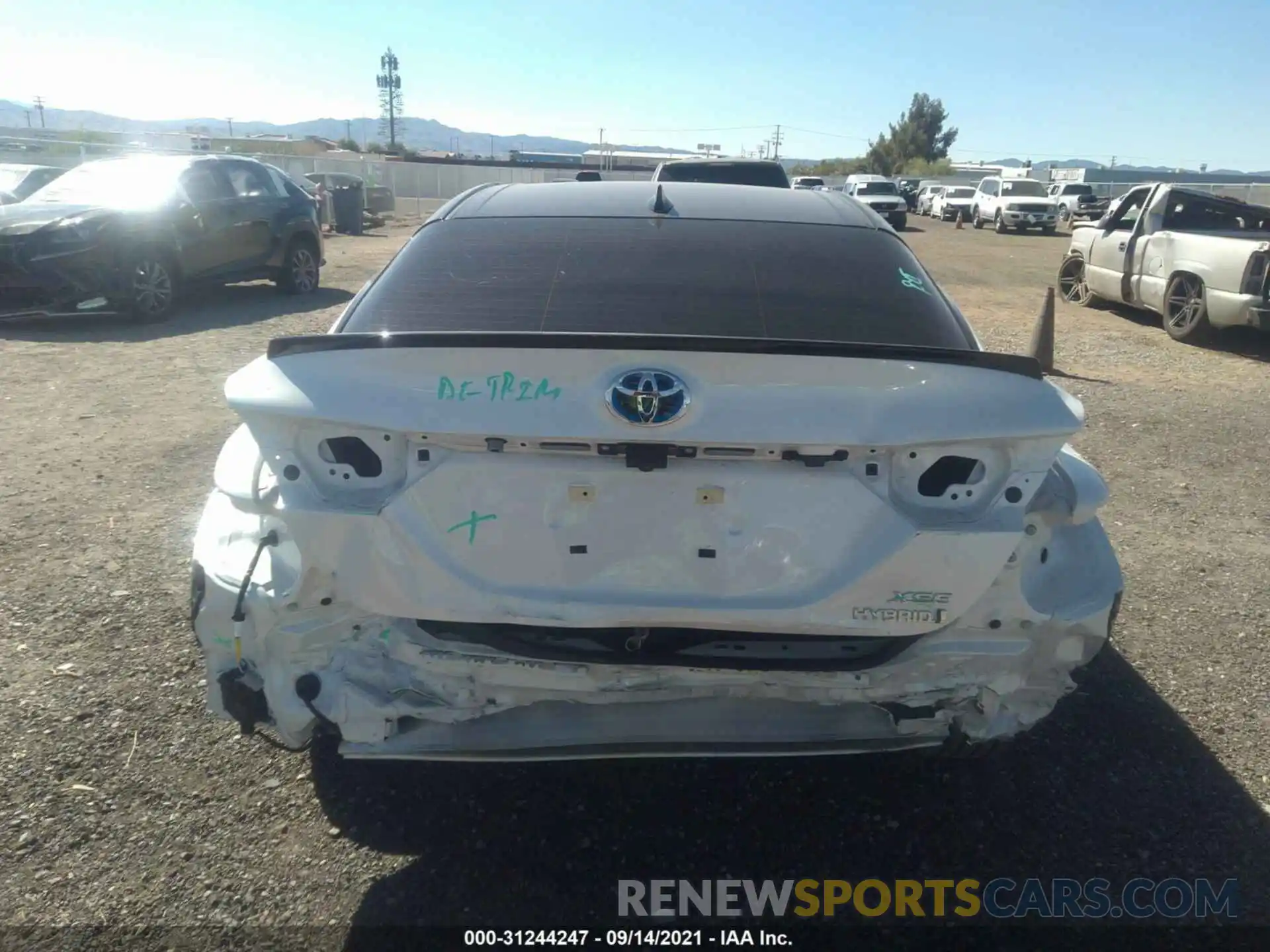 6 Photograph of a damaged car 4T1K31AK7MU030838 TOYOTA CAMRY 2021