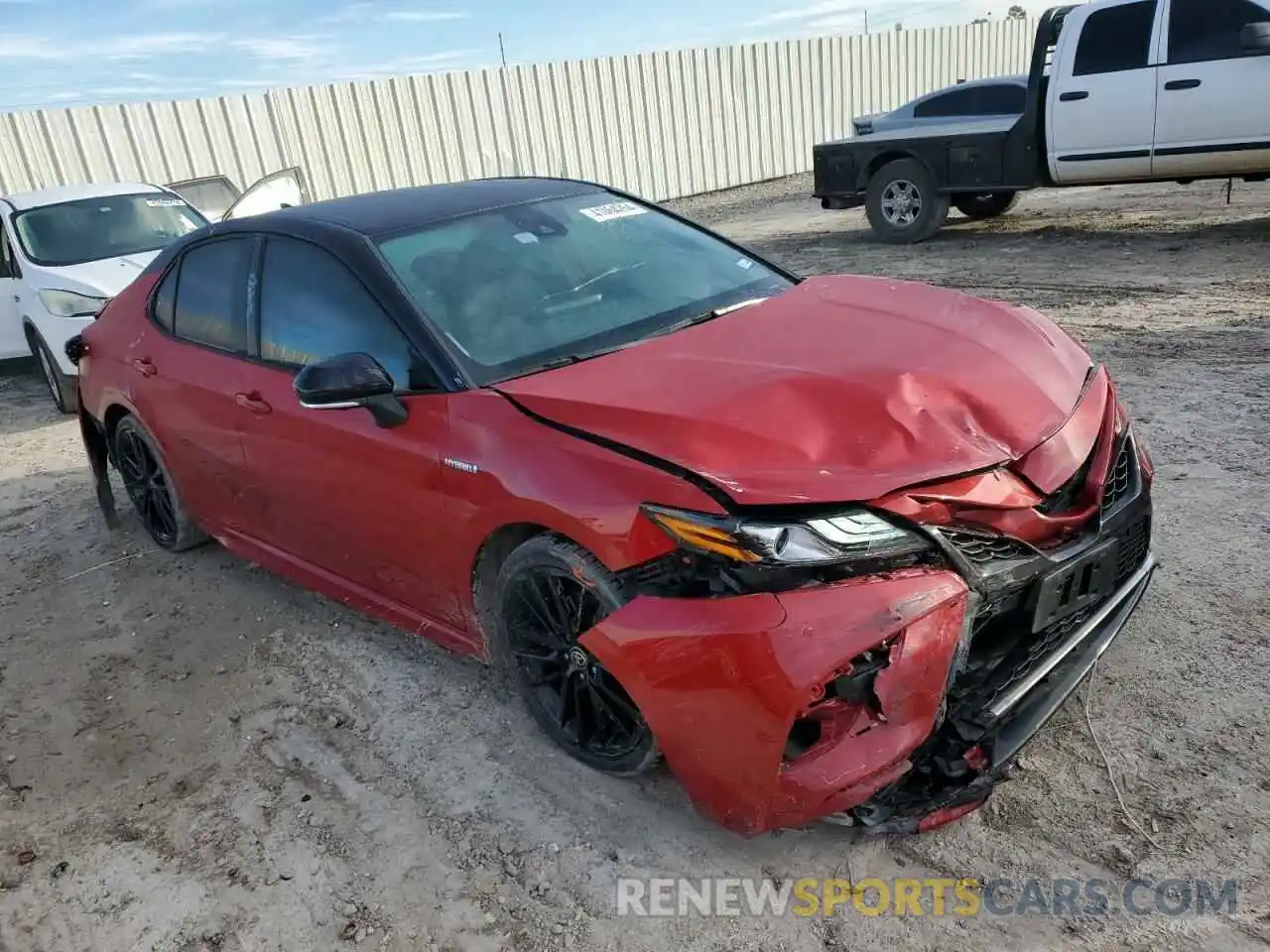 4 Photograph of a damaged car 4T1K31AK7MU031231 TOYOTA CAMRY 2021