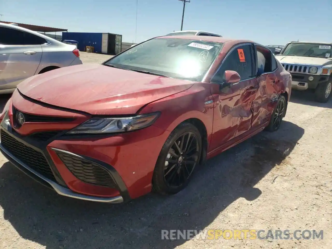 9 Photograph of a damaged car 4T1K31AK7MU031312 TOYOTA CAMRY 2021