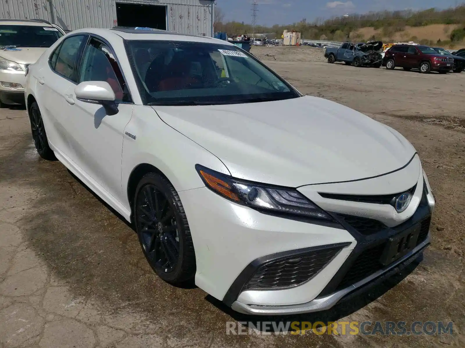 1 Photograph of a damaged car 4T1K31AK7MU552093 TOYOTA CAMRY 2021