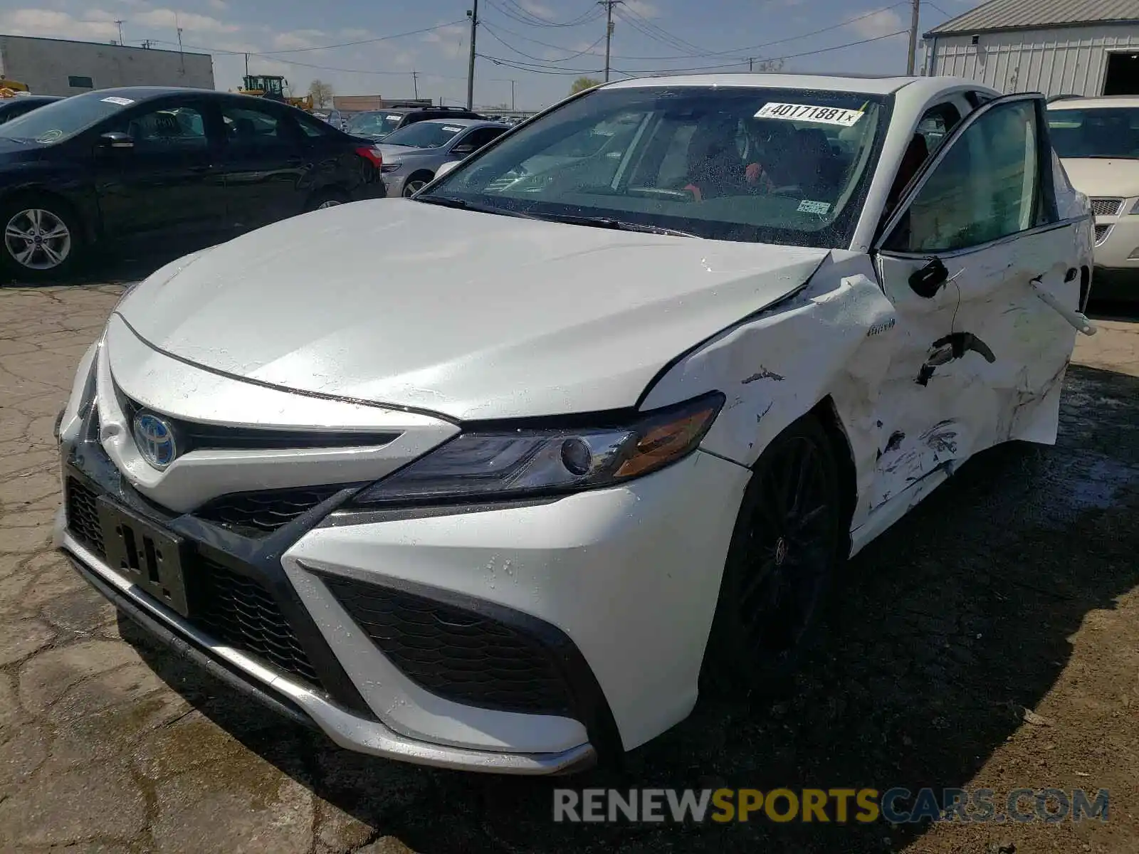 2 Photograph of a damaged car 4T1K31AK7MU552093 TOYOTA CAMRY 2021