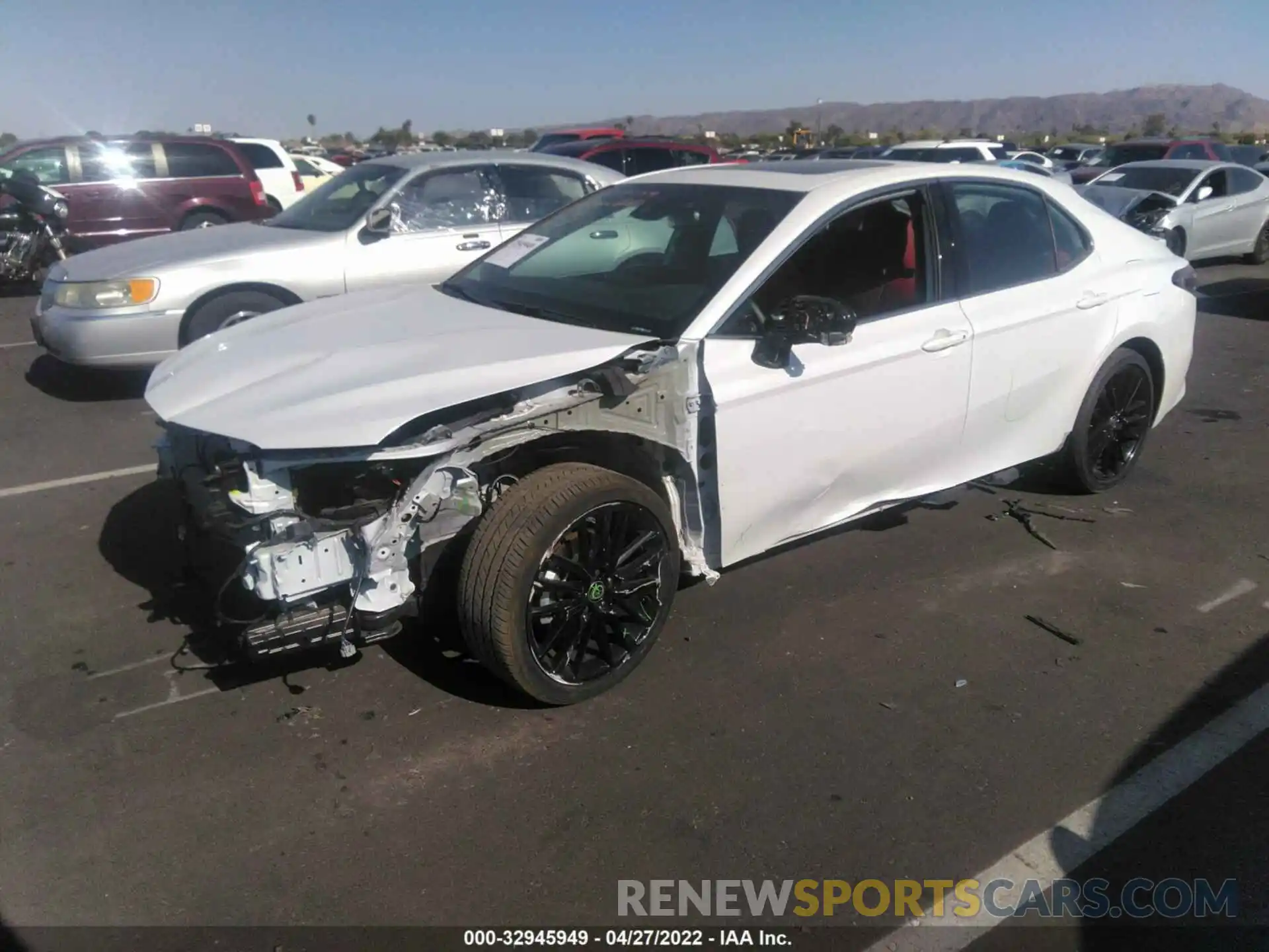 2 Photograph of a damaged car 4T1K31AK7MU567046 TOYOTA CAMRY 2021