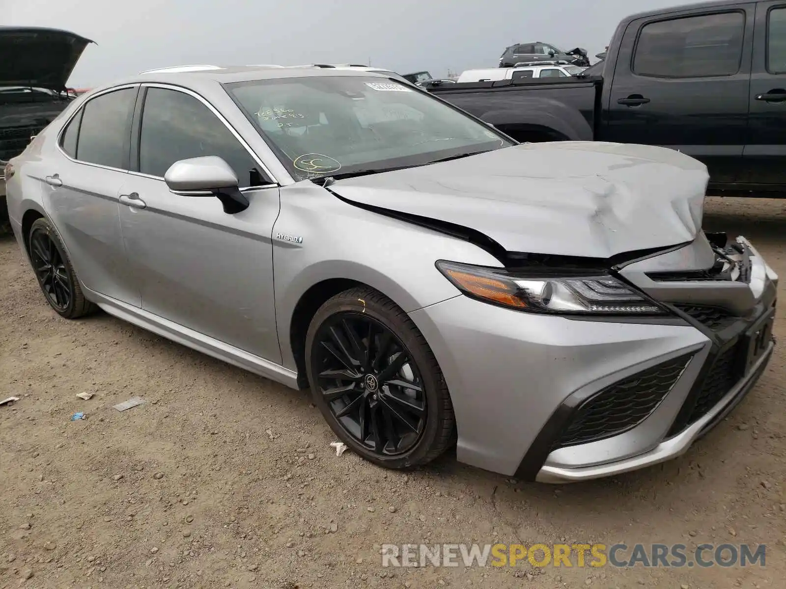 1 Photograph of a damaged car 4T1K31AK8MU022151 TOYOTA CAMRY 2021